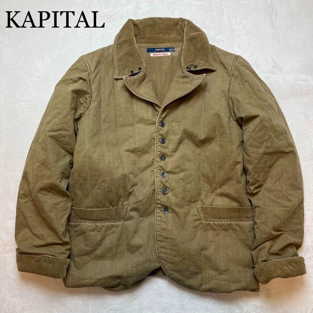 Kapital kapital Cotton padded vintage jacket Size US XL / EU 56 / 4 - 1 Thumbnail