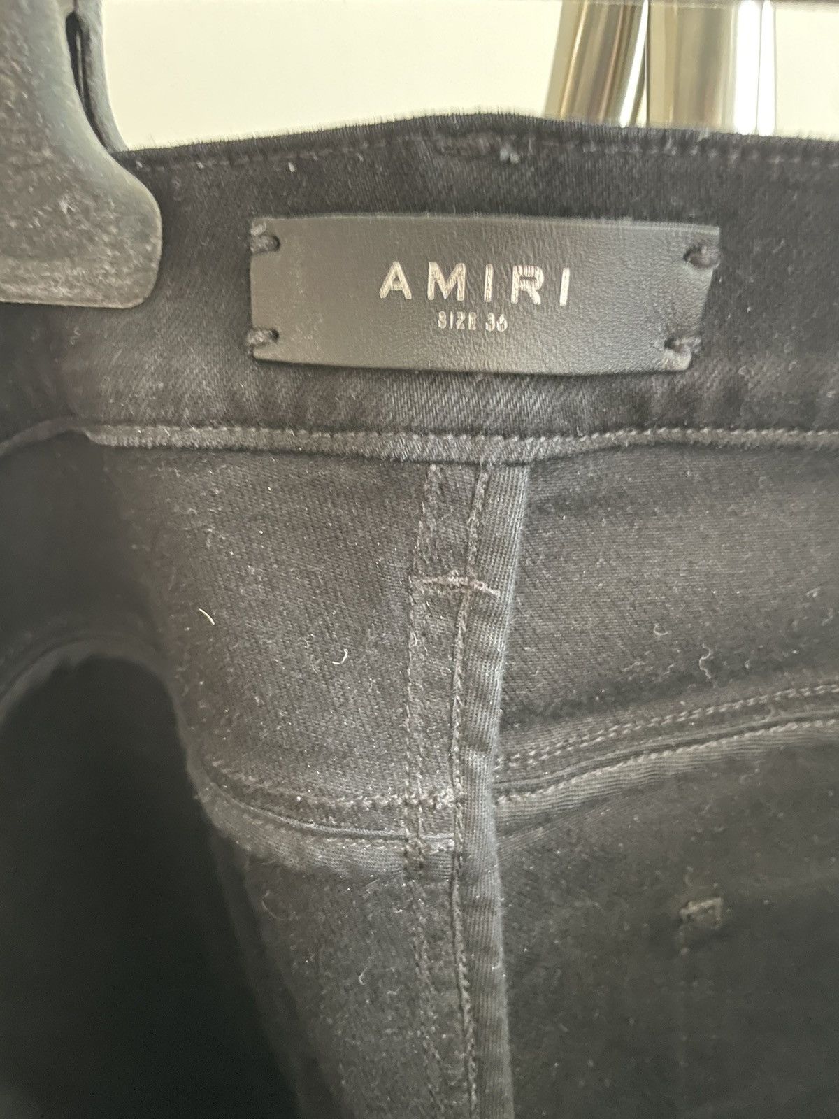 Amiri Black Amiri Stretch Jeans Size US 36 / EU 52 - 7 Thumbnail