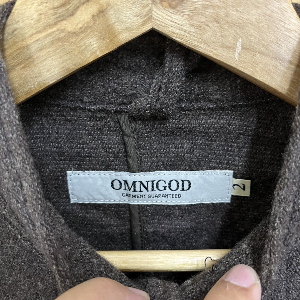 OMNIGOD Omnigod Wool Blend Garment Made In Japan Button Coat Jacket Size US M / EU 48-50 / 2 - 13 Thumbnail