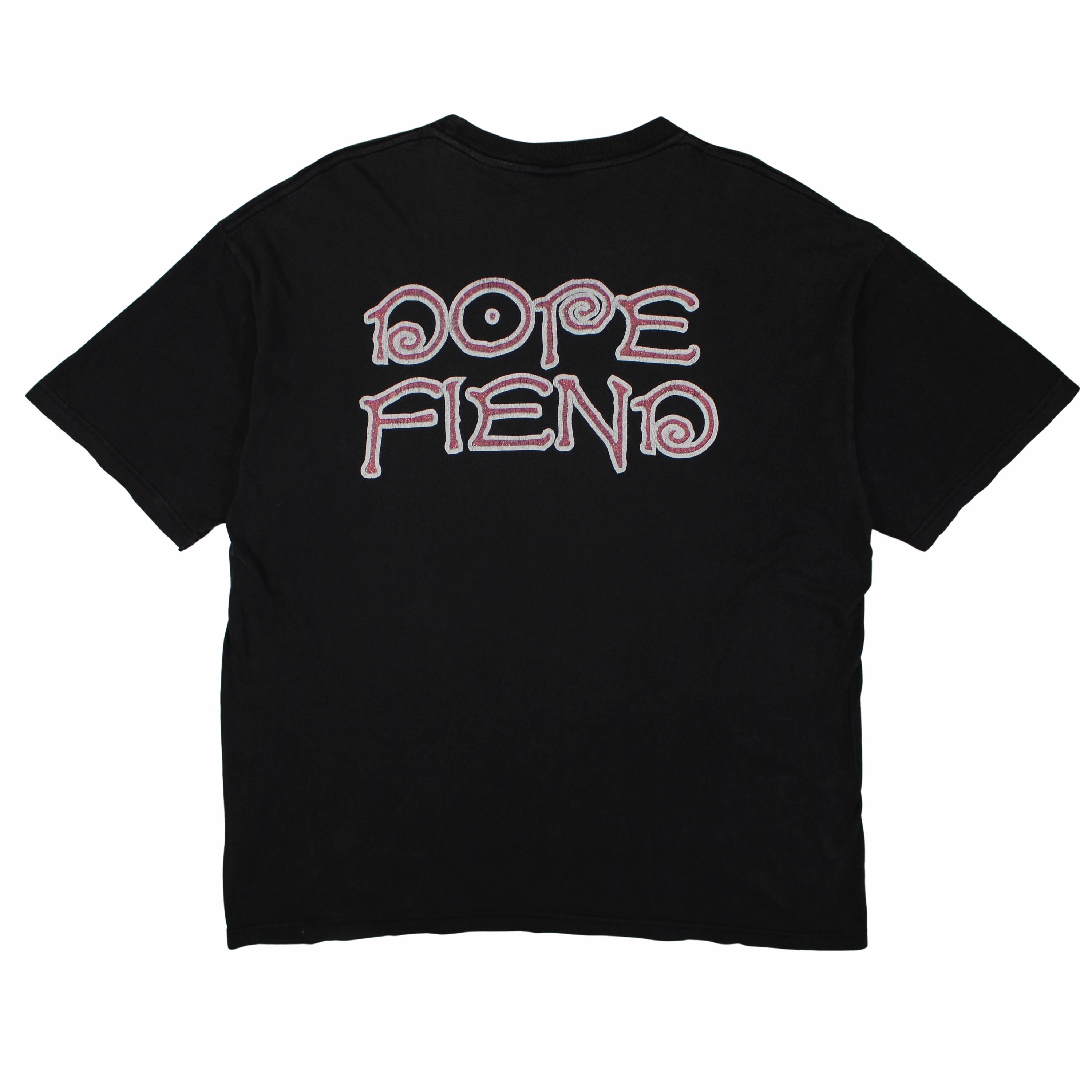 Vintage 1995 Marilyn Manson Dope Fiend T-Shirt Size US XL / EU 56 / 4 - 3 Thumbnail