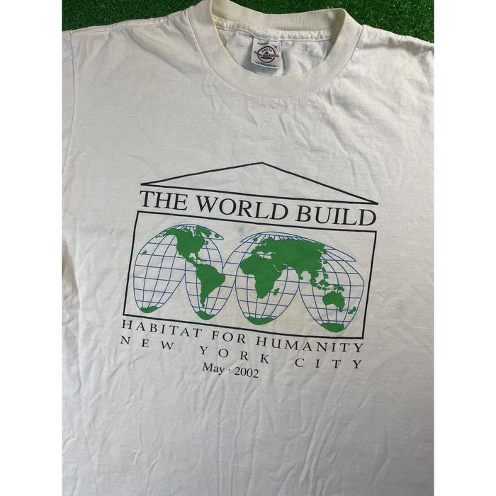 Vintage Vintage 2002 Habitat Humanity New York City Medium Shirt USA ...