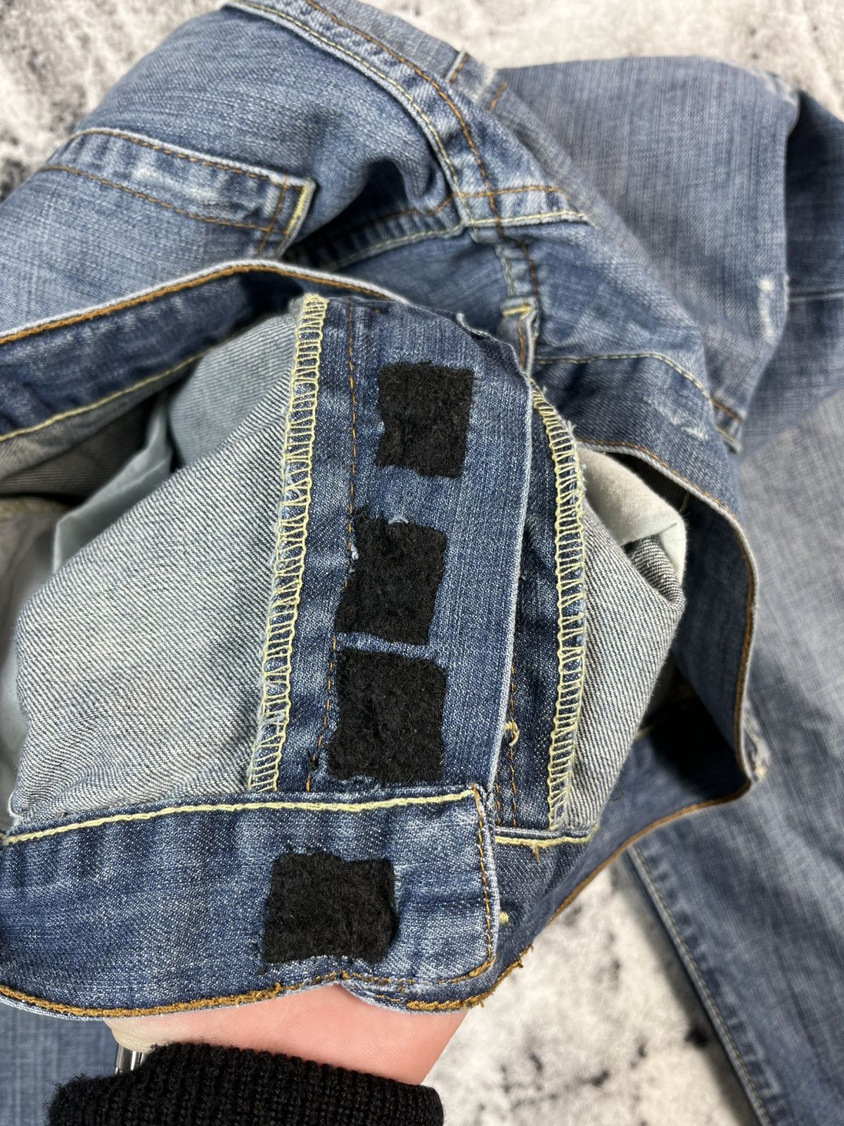 Other Ted Lapidus Jeans Distressed Fade Denim W36 Fit Size US 36 / EU 52 - 11 Thumbnail