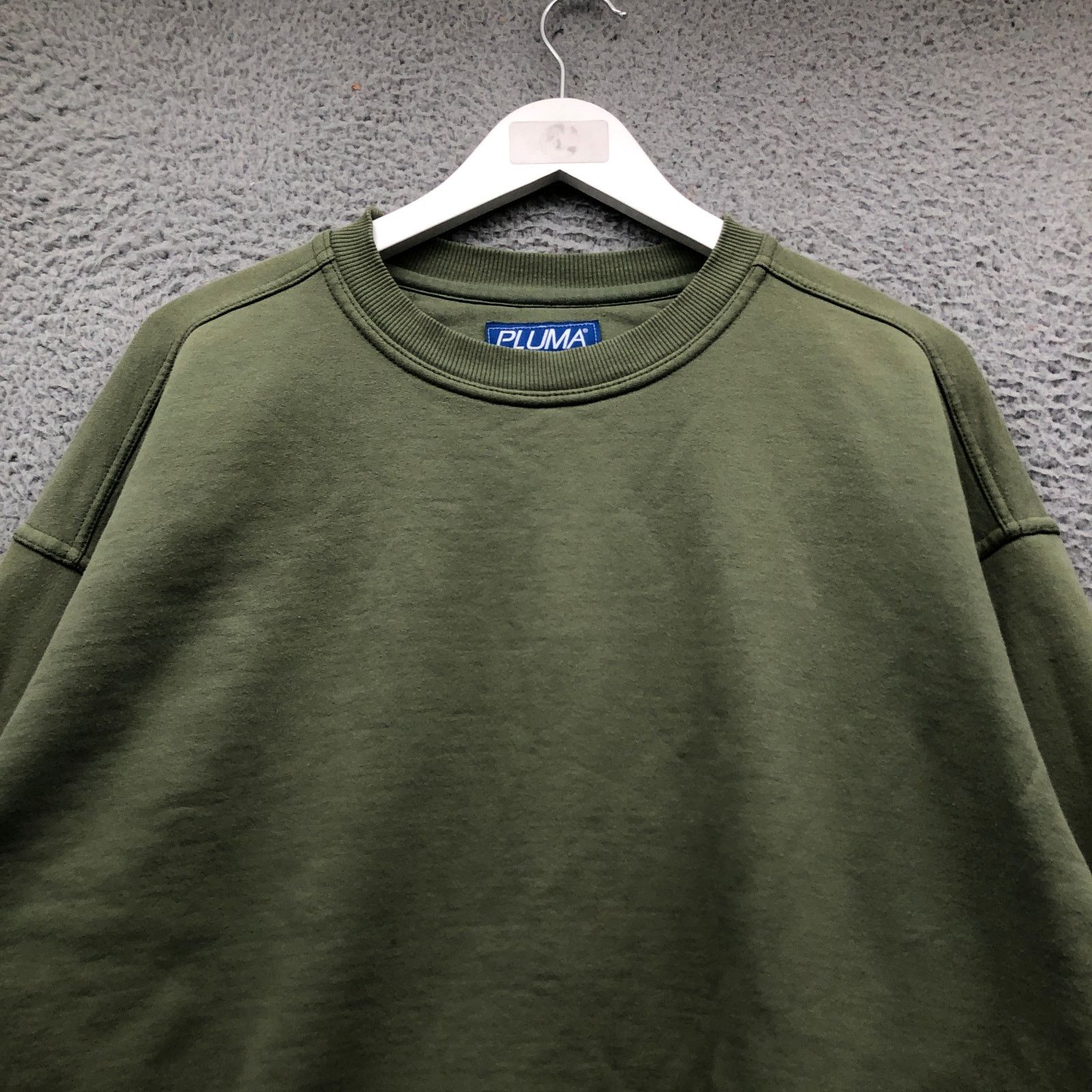 Russell Athletic VTG Russell Athletic Pluma Olive Green Sweatshirt Mens XL Size US XL / EU 56 / 4 - 6 Thumbnail
