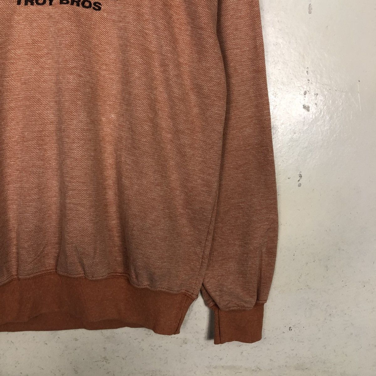 Japanese Brand 📌Vintage Sweatshirt Troy Bros Big Logo Embroidery Size US M / EU 48-50 / 2 - 7 Thumbnail