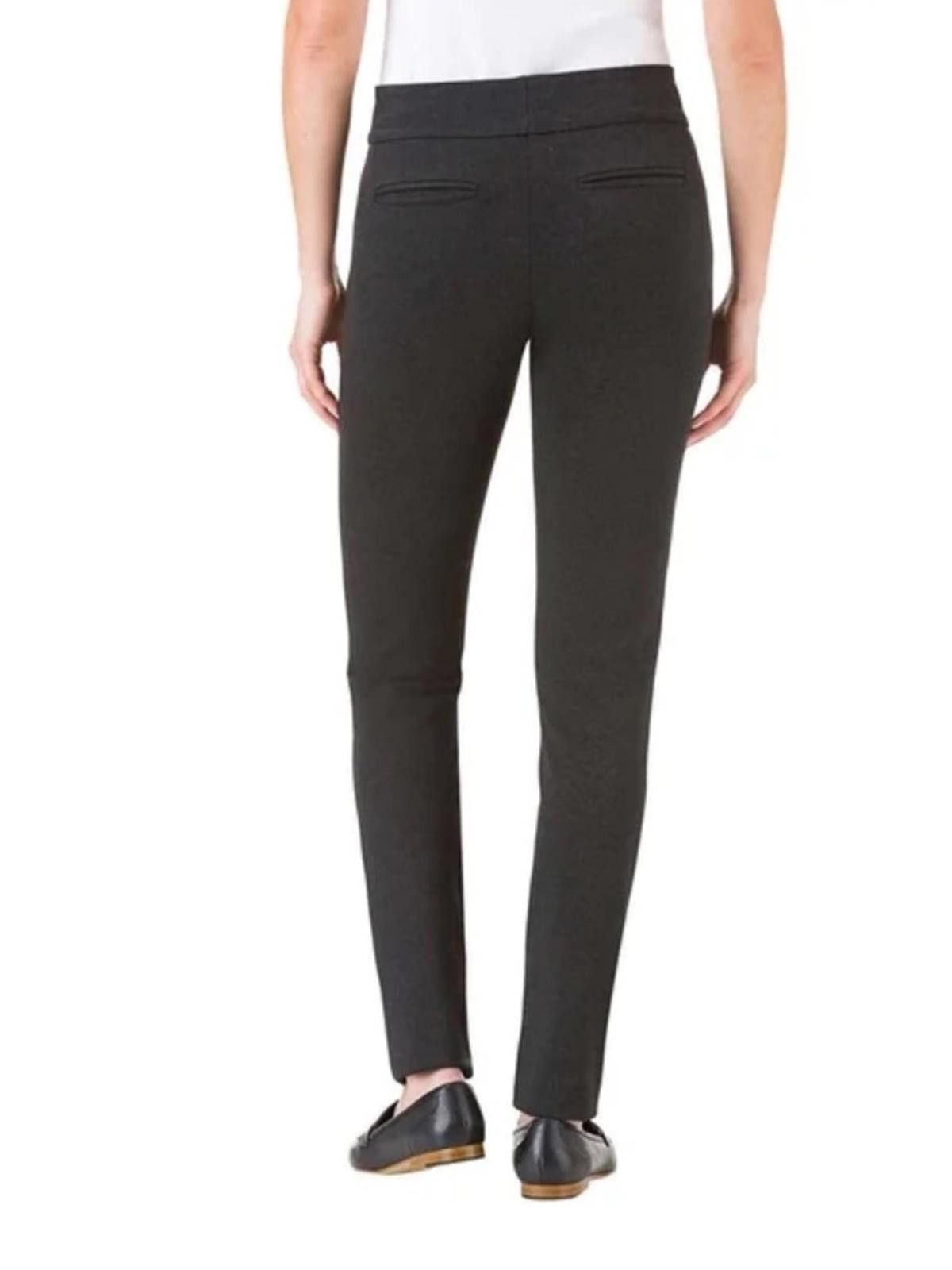 Other Hilary Radley / Ponte Slim Stretch Pants / heather charcoal Size 28" / US 6 / IT 42 - 3 Thumbnail