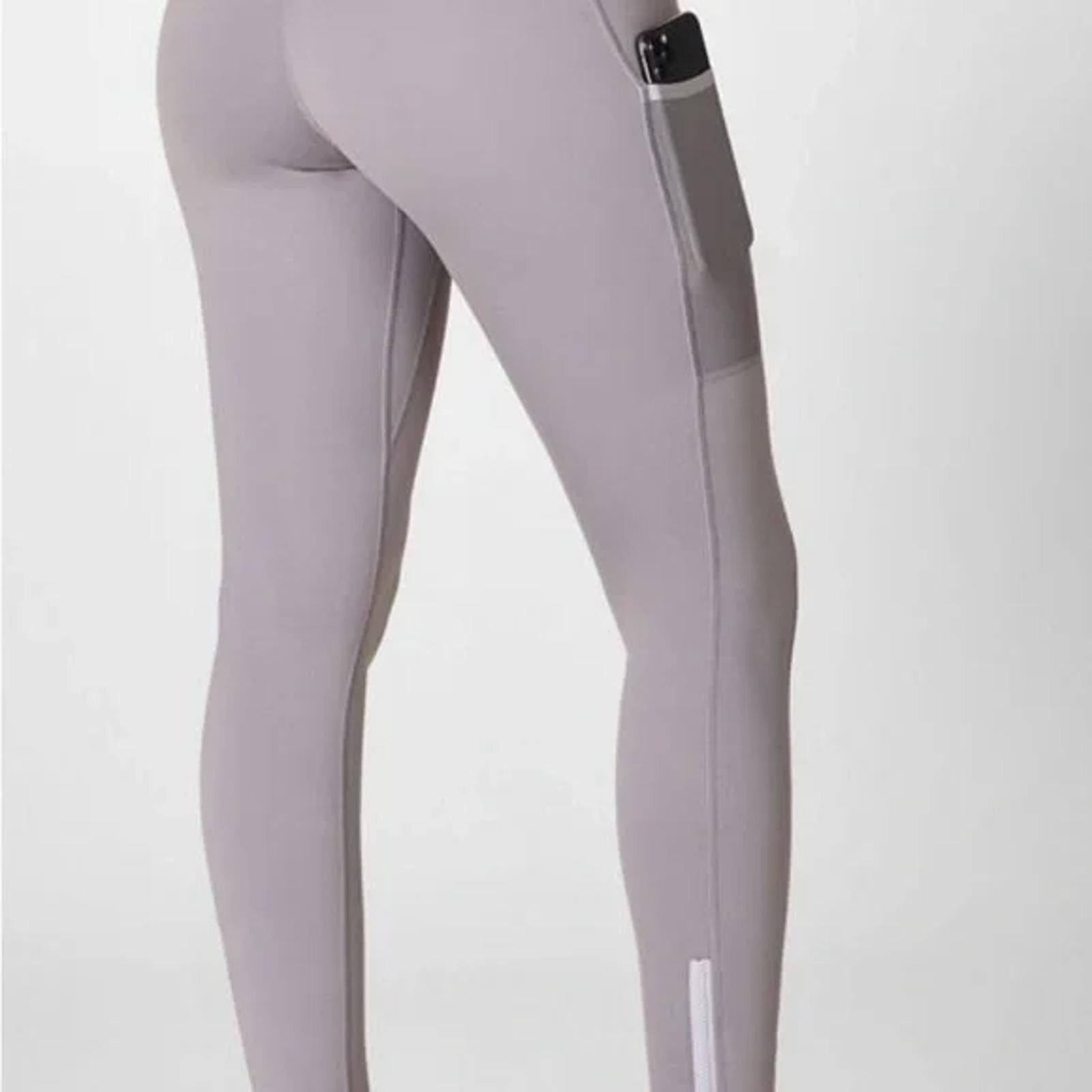 Fabletics Fabletics Motion365 Gray High-Waisted Leggings Size 25" / US 0 / IT 36 - 2 Thumbnail