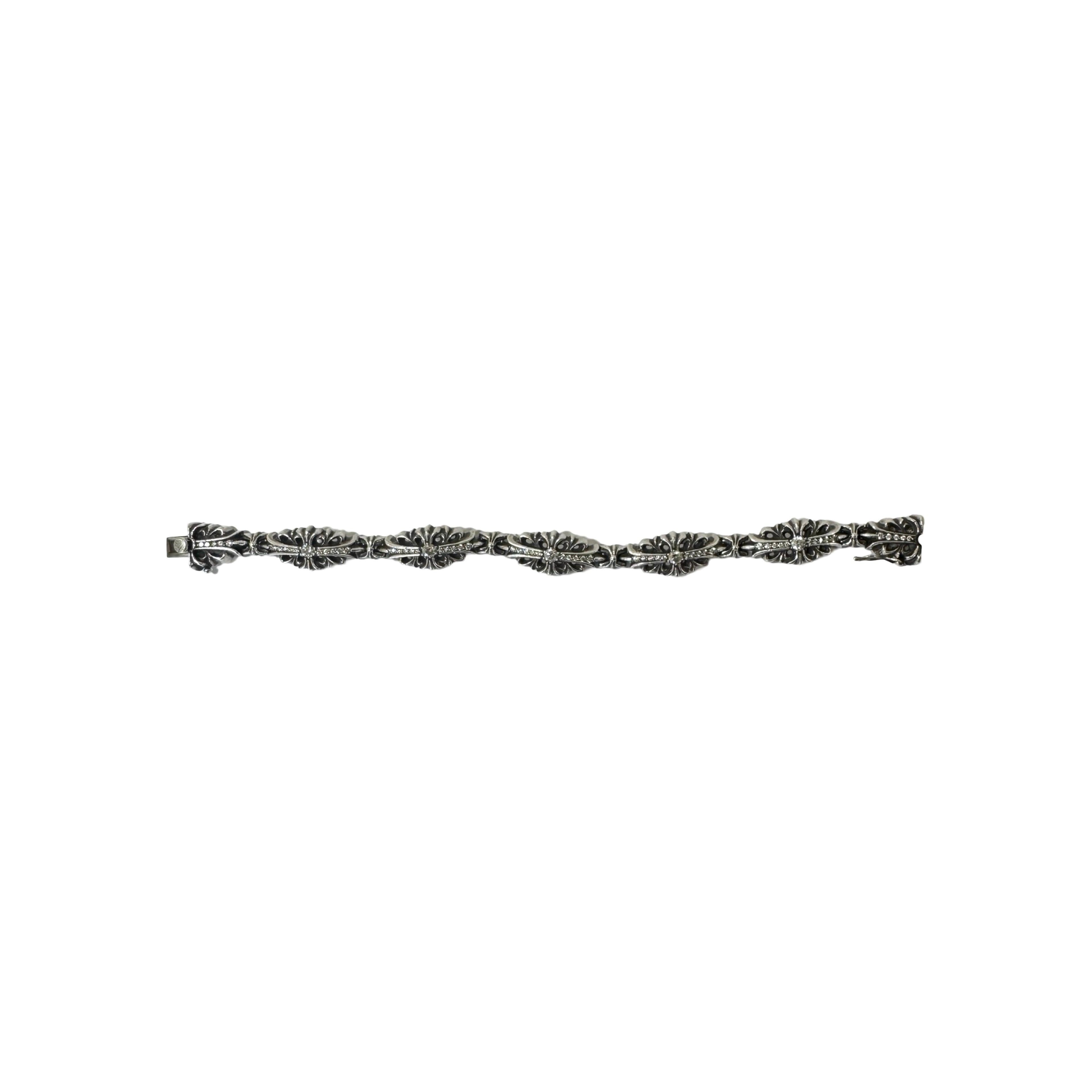 Chrome Hearts Chrome Hearts Diamond Flare Floral Cross 6 Link Size ONE SIZE - 2 Thumbnail