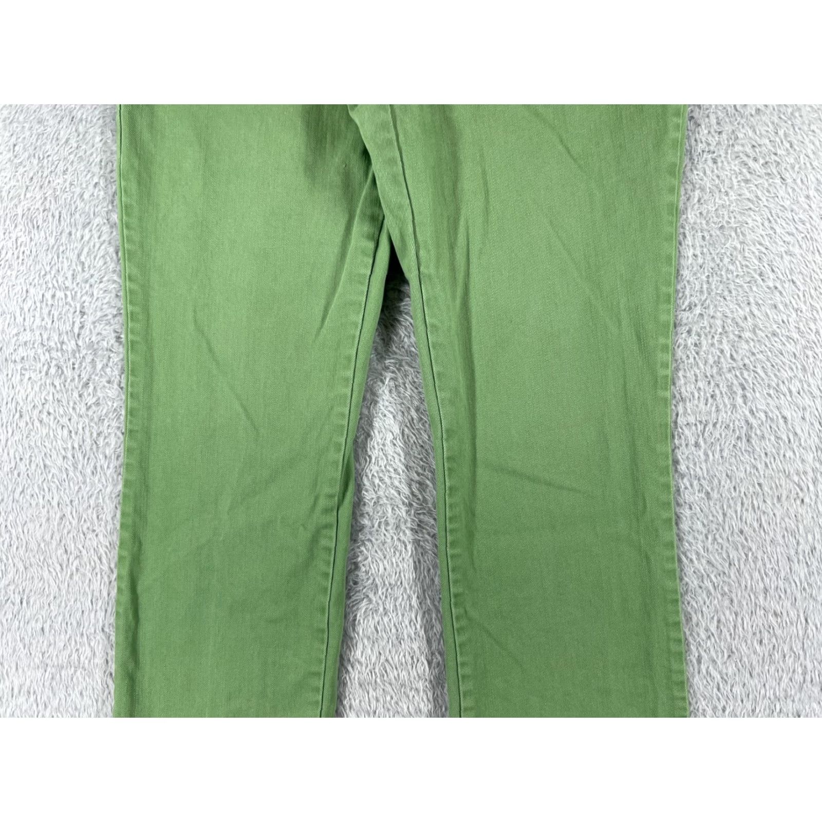 Faded Glory Faded Glory Jeans Women Bootcut Denim 29x29 Green Regular Mid Rise 29 Inseam 5-Pocket Zipper Cotton Blend Stretch Vintage Not Vintage Mens Womens Size 32" / US 10 / IT 46 - 3 Thumbnail