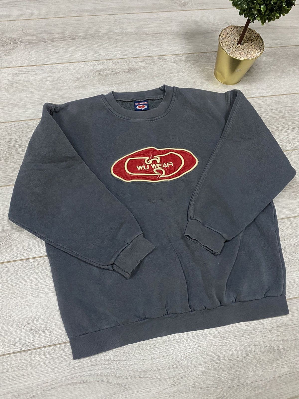 Wu-Tang Clan Wutang vintage embroidered big logo sweatshirt Size US M / EU 48-50 / 2 - 5 Thumbnail