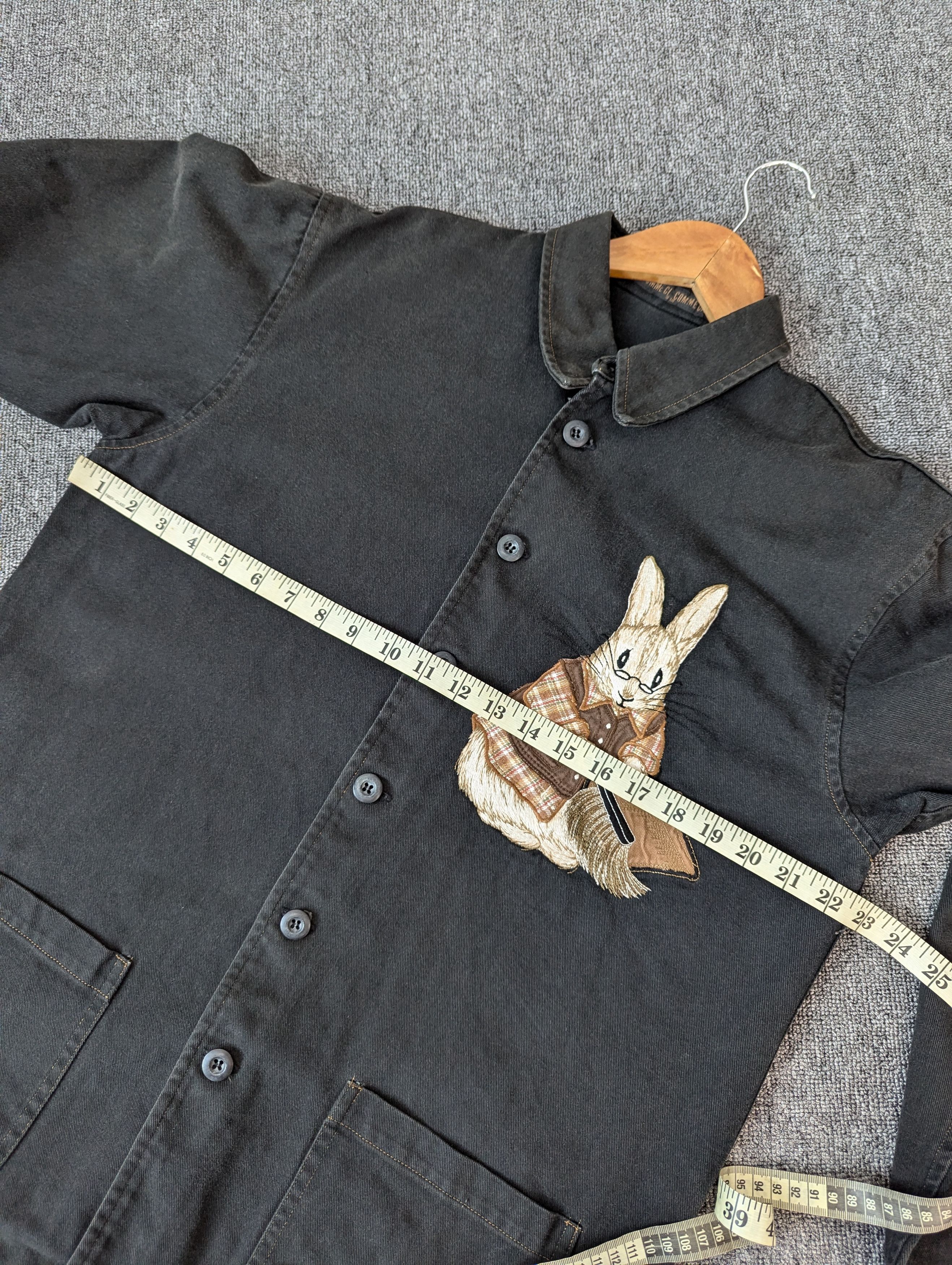 Japanese Brand Vintage Comme Ci Comme Ca Button Ups Distressed Jacket Size US L / EU 52-54 / 3 - 13 Thumbnail