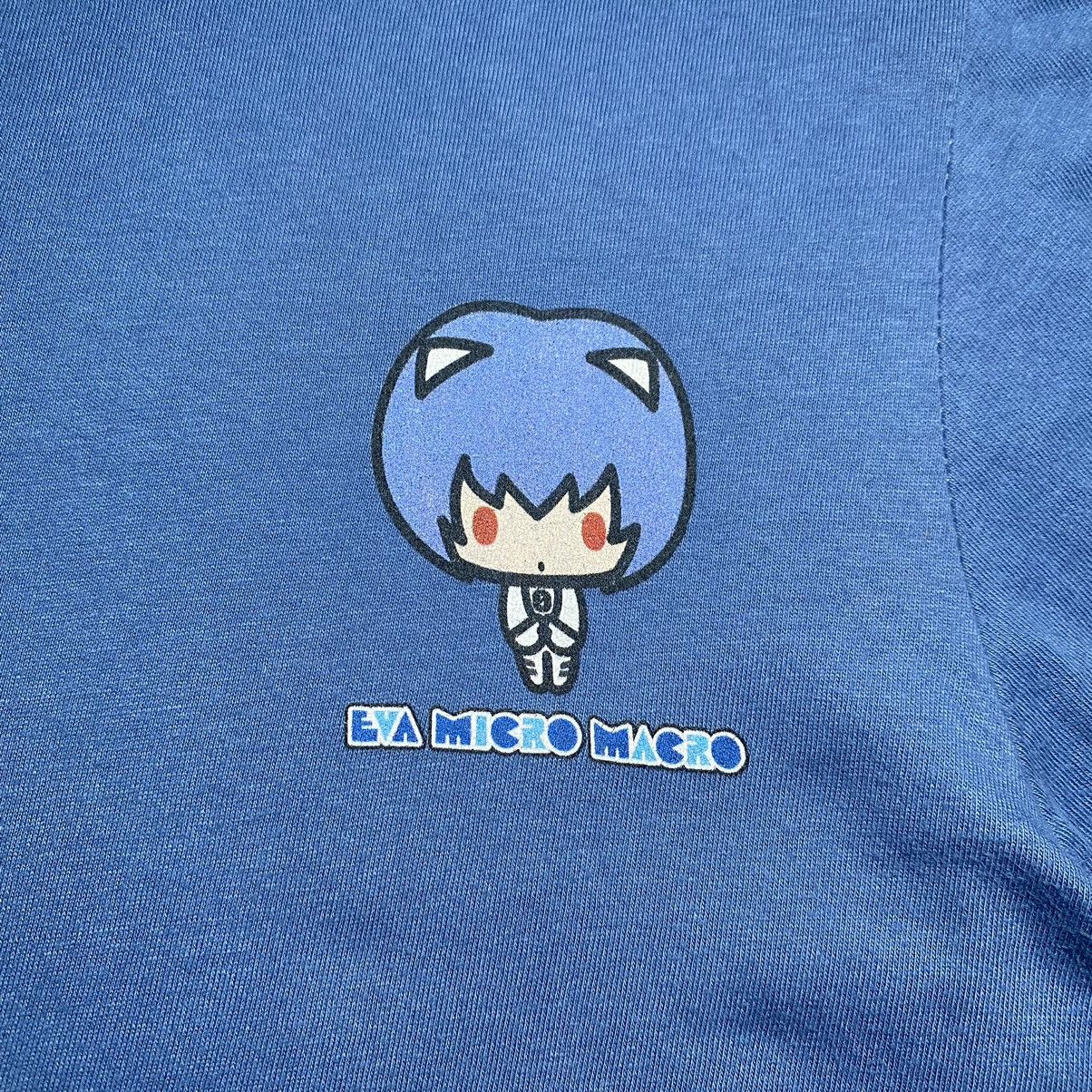 Anime Evangelion Micro Macro Rei Ayanami Anime T Shirt Size US L / EU 52-54 / 3 - 7 Thumbnail