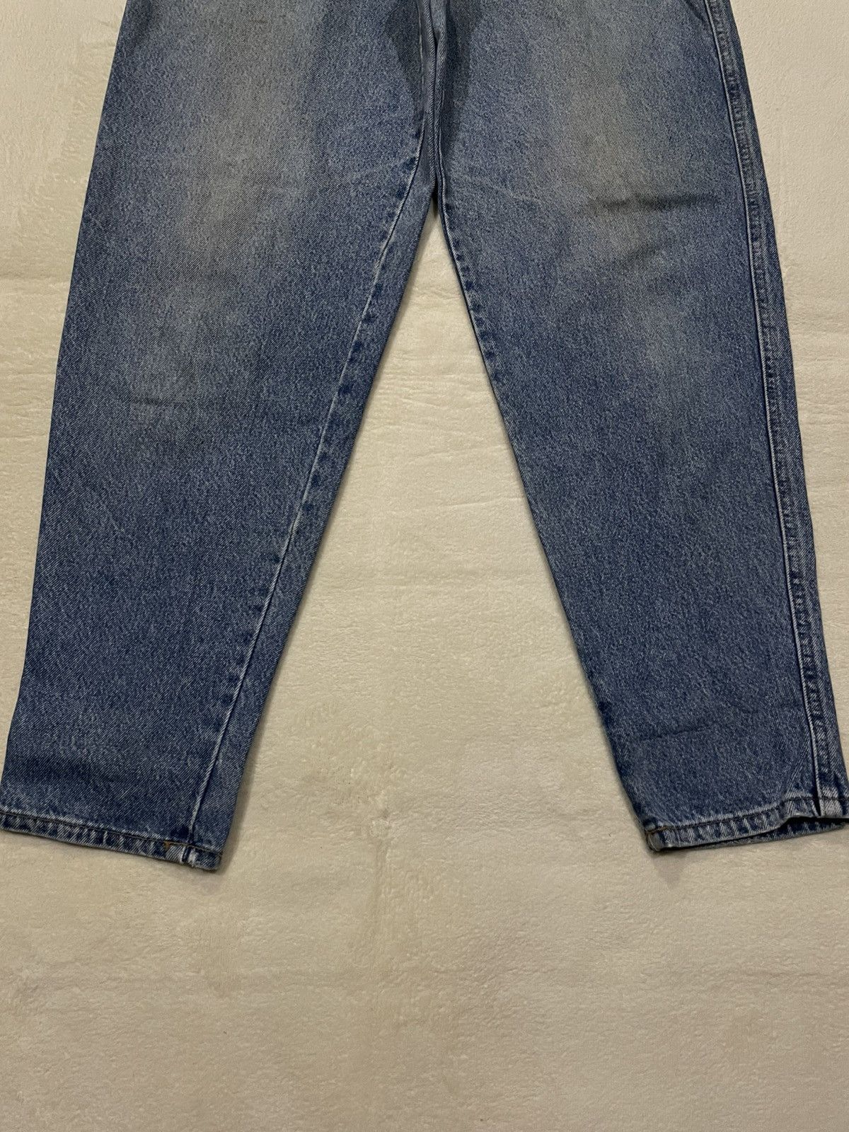 Japanese Brand Vintage Bobson Pro Baggy Mudwash Faded Denim Jeans Size US 32 / EU 48 - 3 Thumbnail