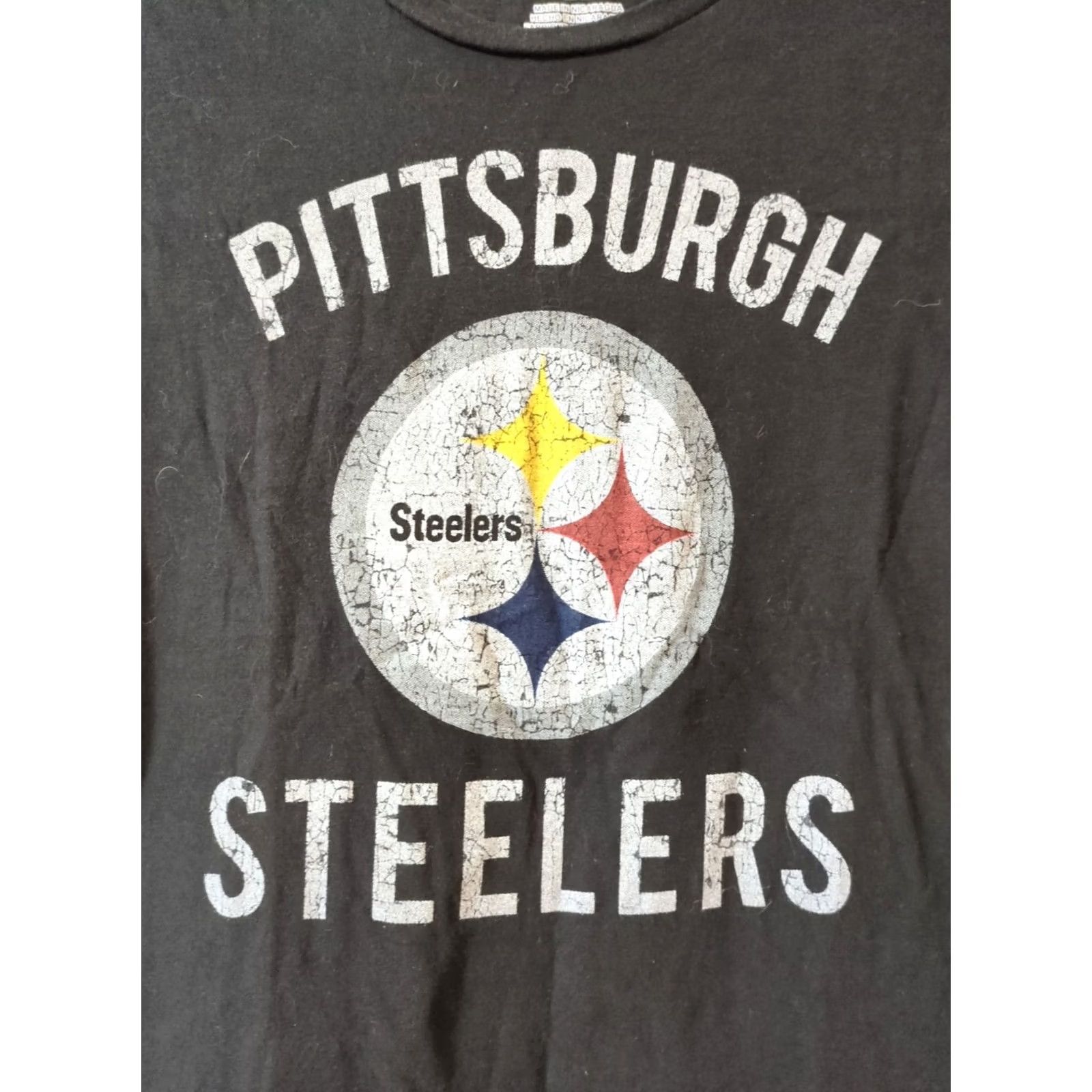 NFL VINTAGE NFL Pittsburgh Steelers 2014 Football Short Sleeve T-shirt Women's Size L Size L / US 10 / IT 46 - 2 Thumbnail
