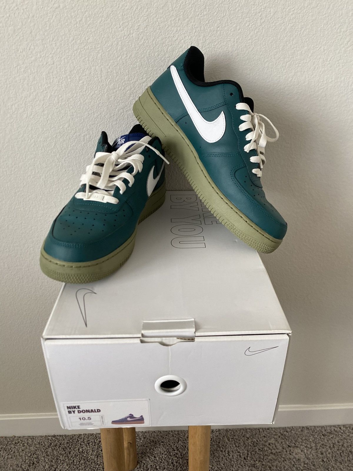 Nike Nike ID custom Air Force One size 10.5 Size US 10.5 / EU 43-44 - 5 Thumbnail