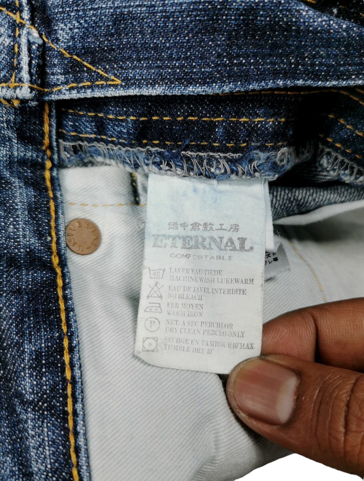 Eternal Eternal Distressed Jeans Size US 34 / EU 50 - 9 Thumbnail