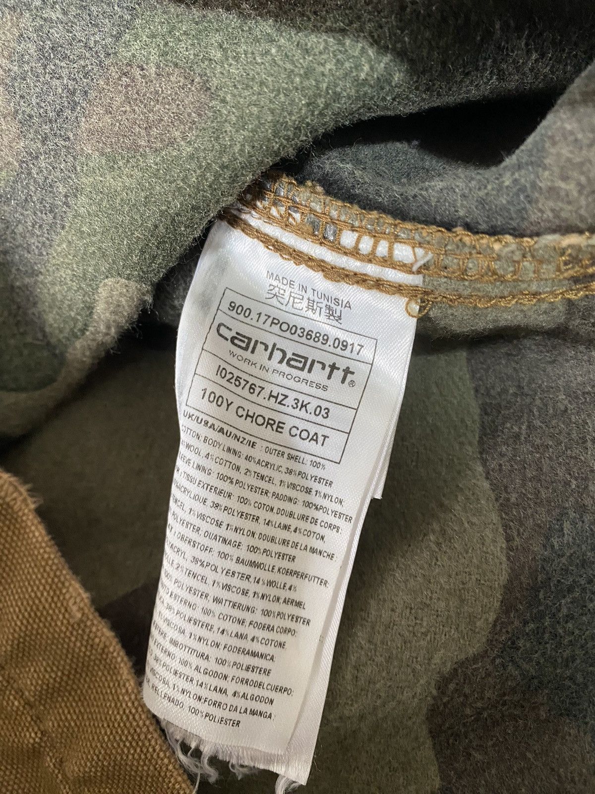 Carhartt Wip Rare Chore Coat 100 Carhartt Wip x Nike jacket size M brown Size US M / EU 48-50 / 2 - 15 Thumbnail