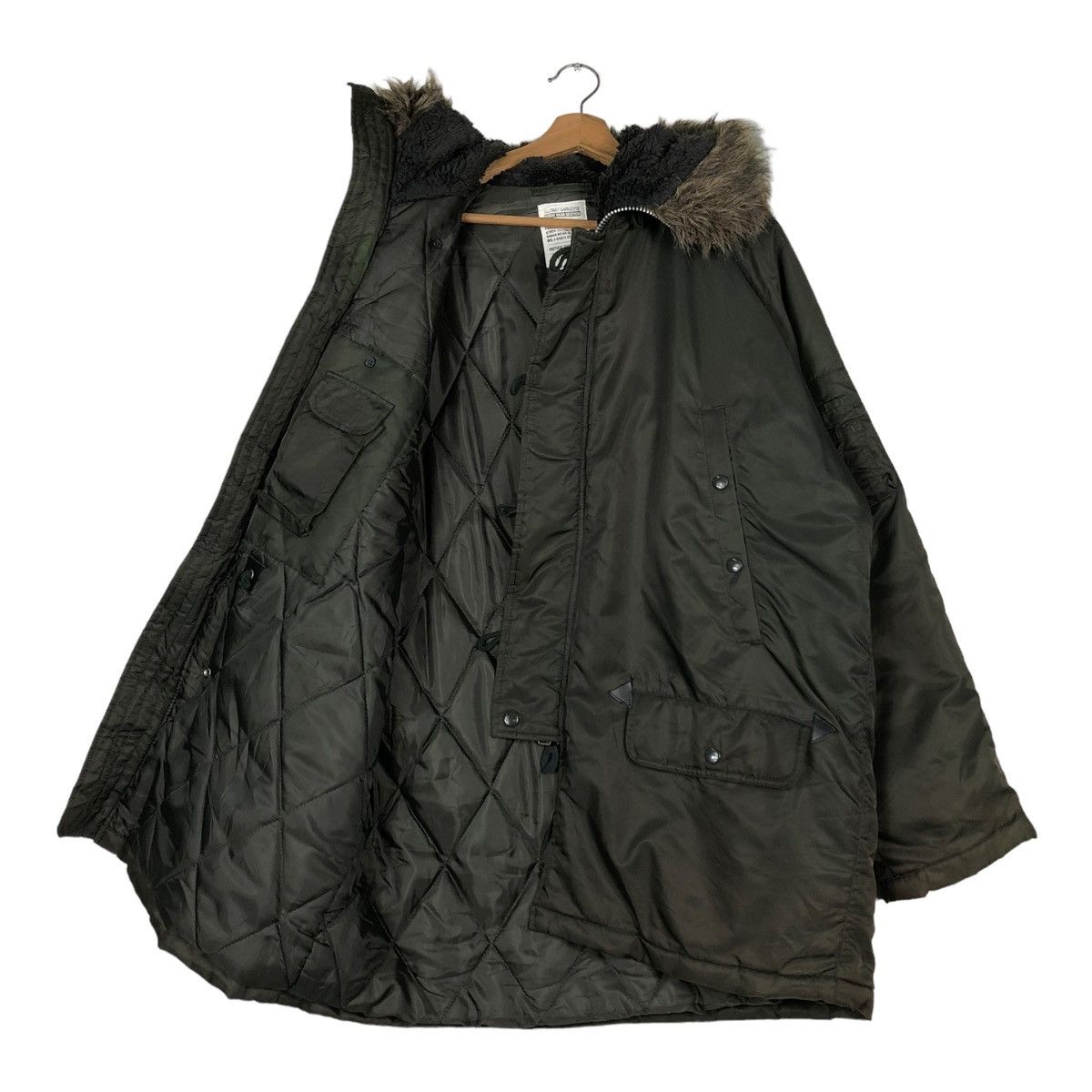 Japanese Brand 🔥VINTAGE PARKA PARACHUTE JACKET MILITARY NICX SIXX MINK FUR Size US L / EU 52-54 / 3 - 11 Thumbnail