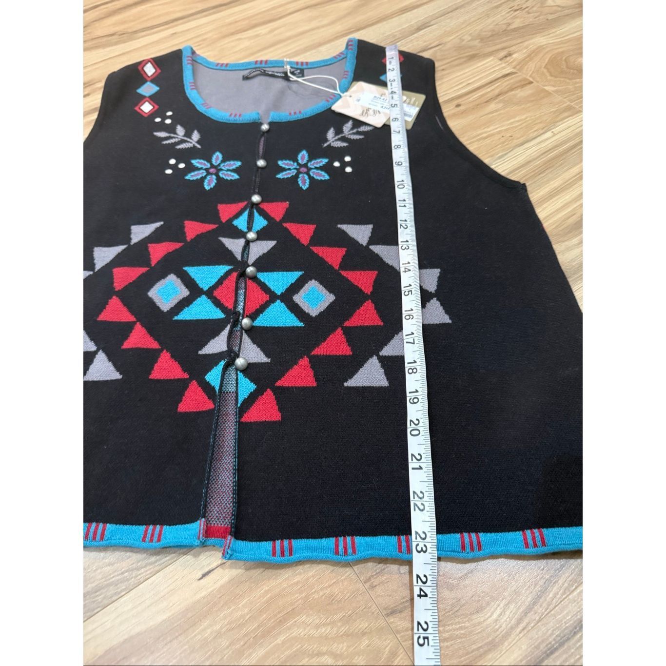 Guru Gudrun Sjoden NWT Aztec Arrow vest size Large Size L / US 10 / IT 46 - 7 Thumbnail