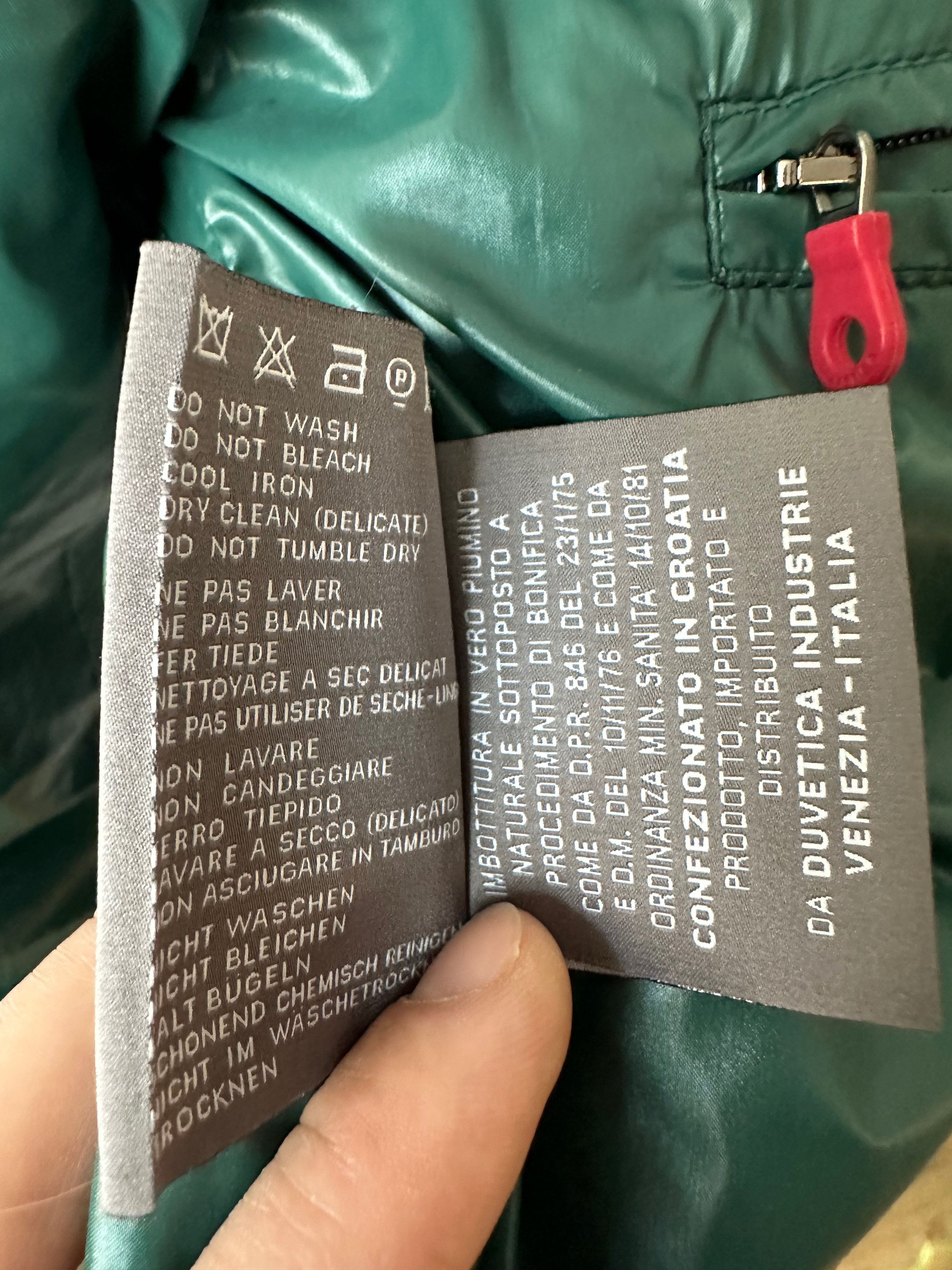 Duvetica DUVETICA Wool & Cashmere Down Puffer padded hooded jacket Size US L / EU 52-54 / 3 - 11 Thumbnail