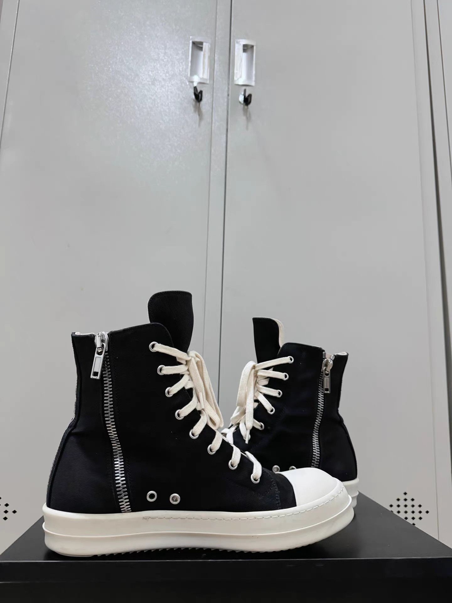 Rick Owens Drkshdw Rick Owens Drkshdw Converse high-top sneakers Size US 8.5 / EU 41-42 - 6 Thumbnail