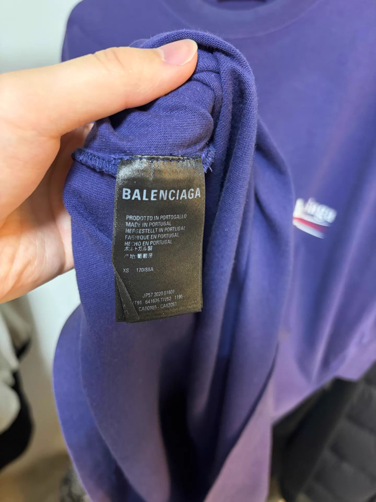 Balenciaga Balenciaga Wave & Coke Short Sleeve T-shirt Size US XS / EU 42 / 0 - 4 Thumbnail