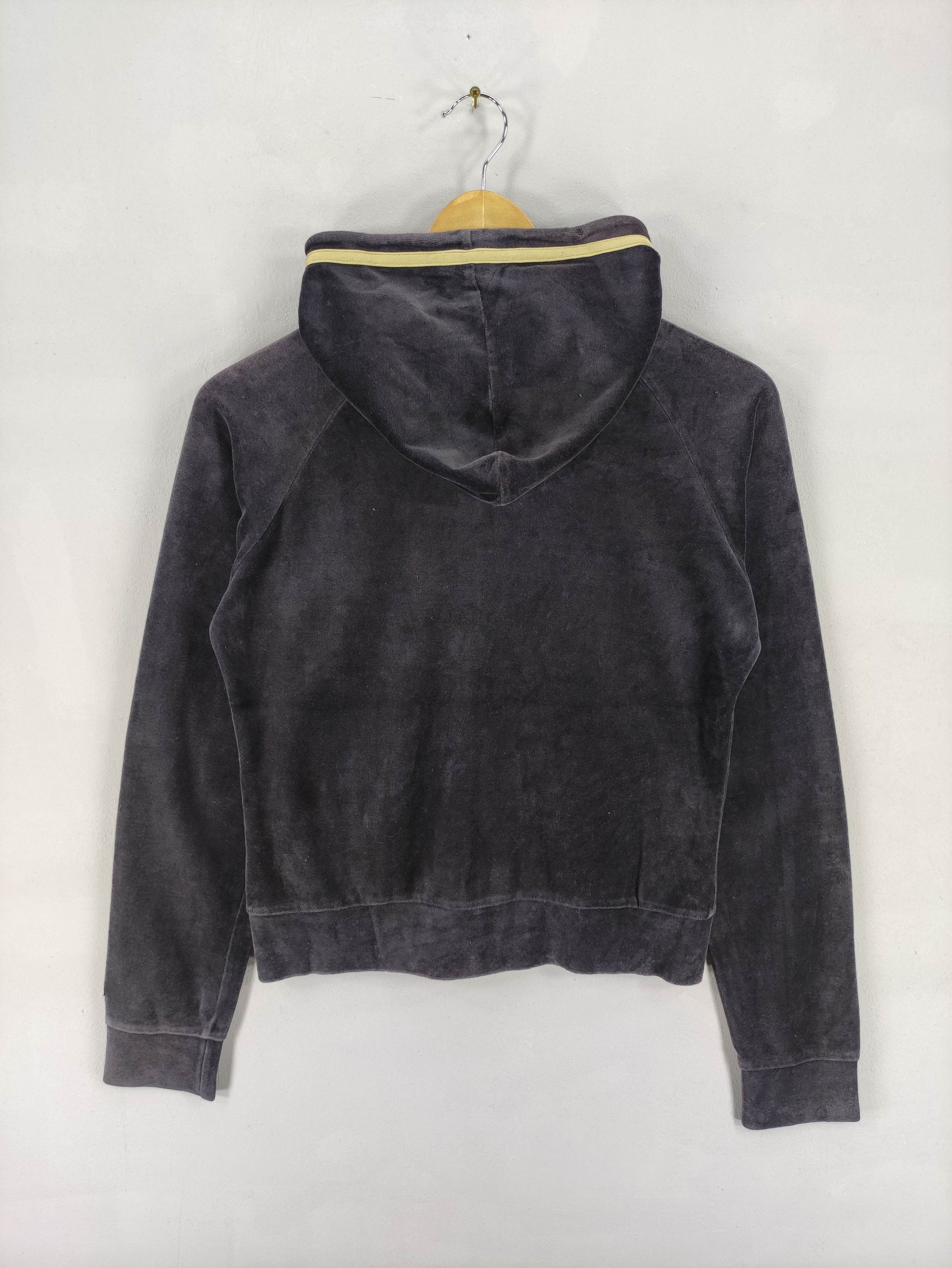 Fila Vintage Fila Velvet Pull Over Hoodie Sweater Zipper Size L / US 10 / IT 46 - 12 Thumbnail