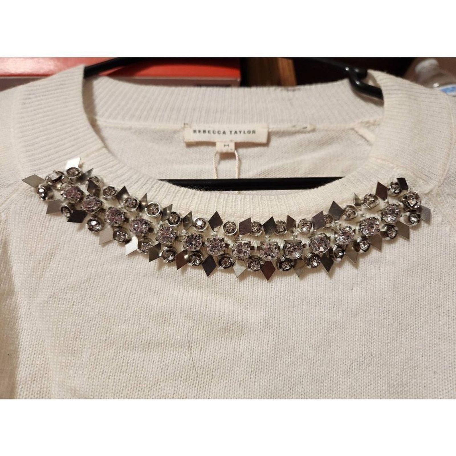 Rebecca Taylor Rebecca Taylor M NWT top wool and cashmere Size M / US 6-8 / IT 42-44 - 8 Thumbnail