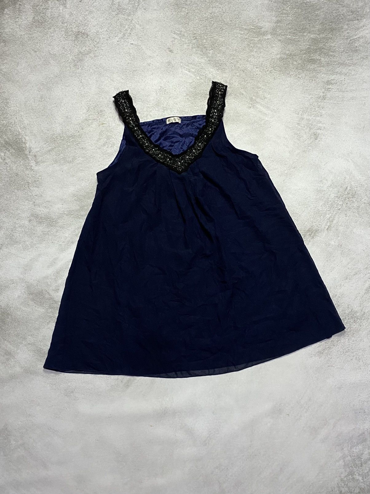 Japanese Brand Axes Femme Mini Dress Size M / US 6-8 / IT 42-44 - 3 Thumbnail