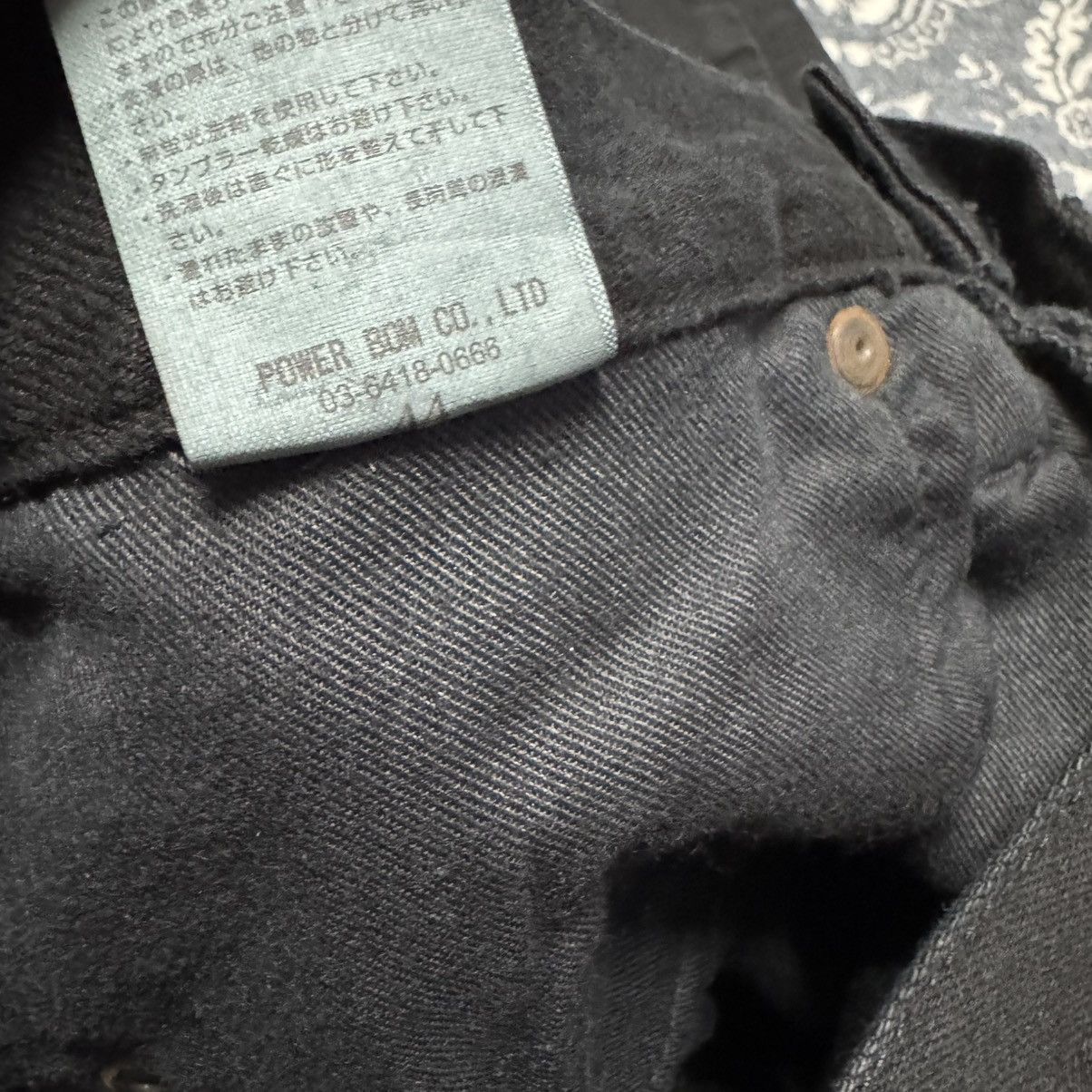 GOSTAR DE FUGA Cavaria Black Distressed Denim Jeans Size US 28 / EU 44 - 22 Thumbnail