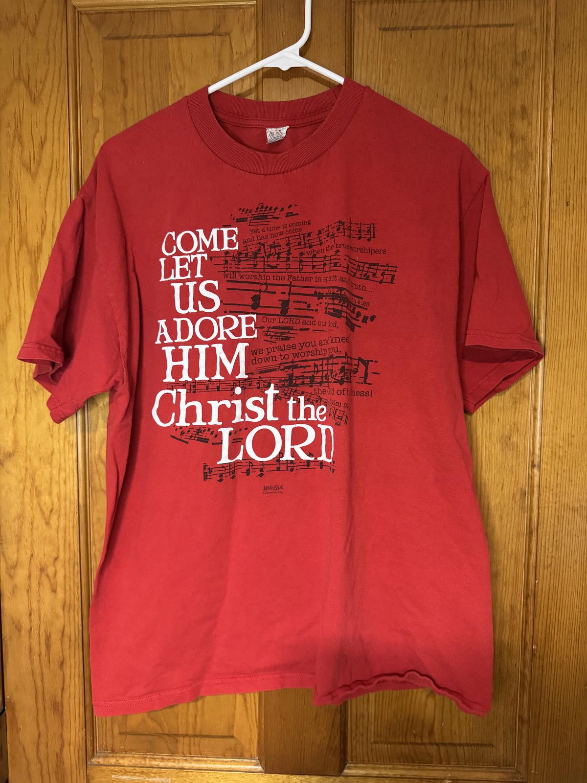 Other Red Jesus T-Shirt, Size Large Size ONE SIZE - 1 Thumbnail