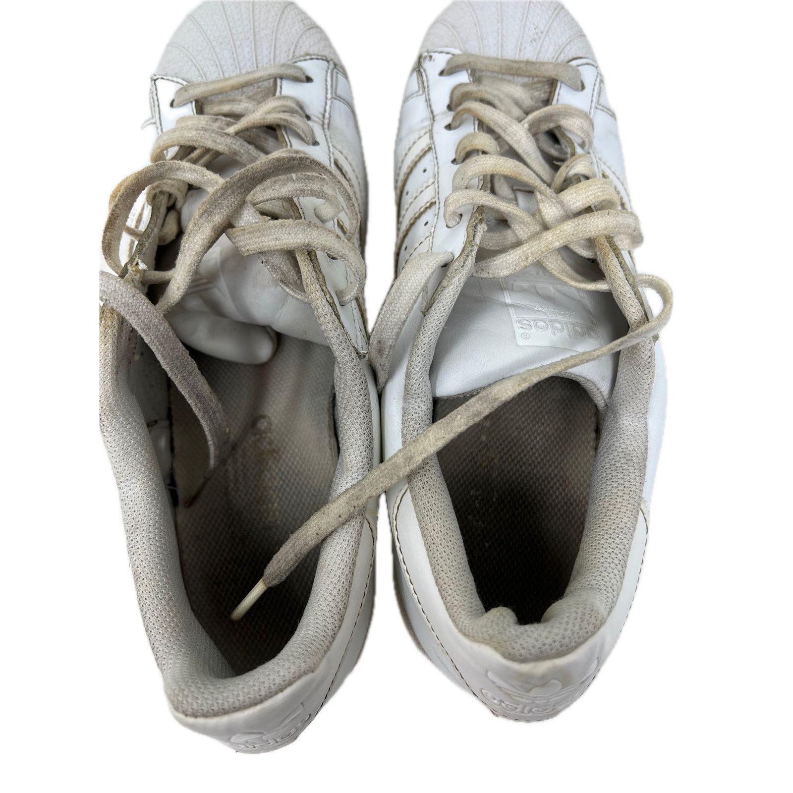 Adidas adidas Superstar Foundation White/White Mens 9.5 Size US 9.5 / EU 42-43 - 6 Thumbnail
