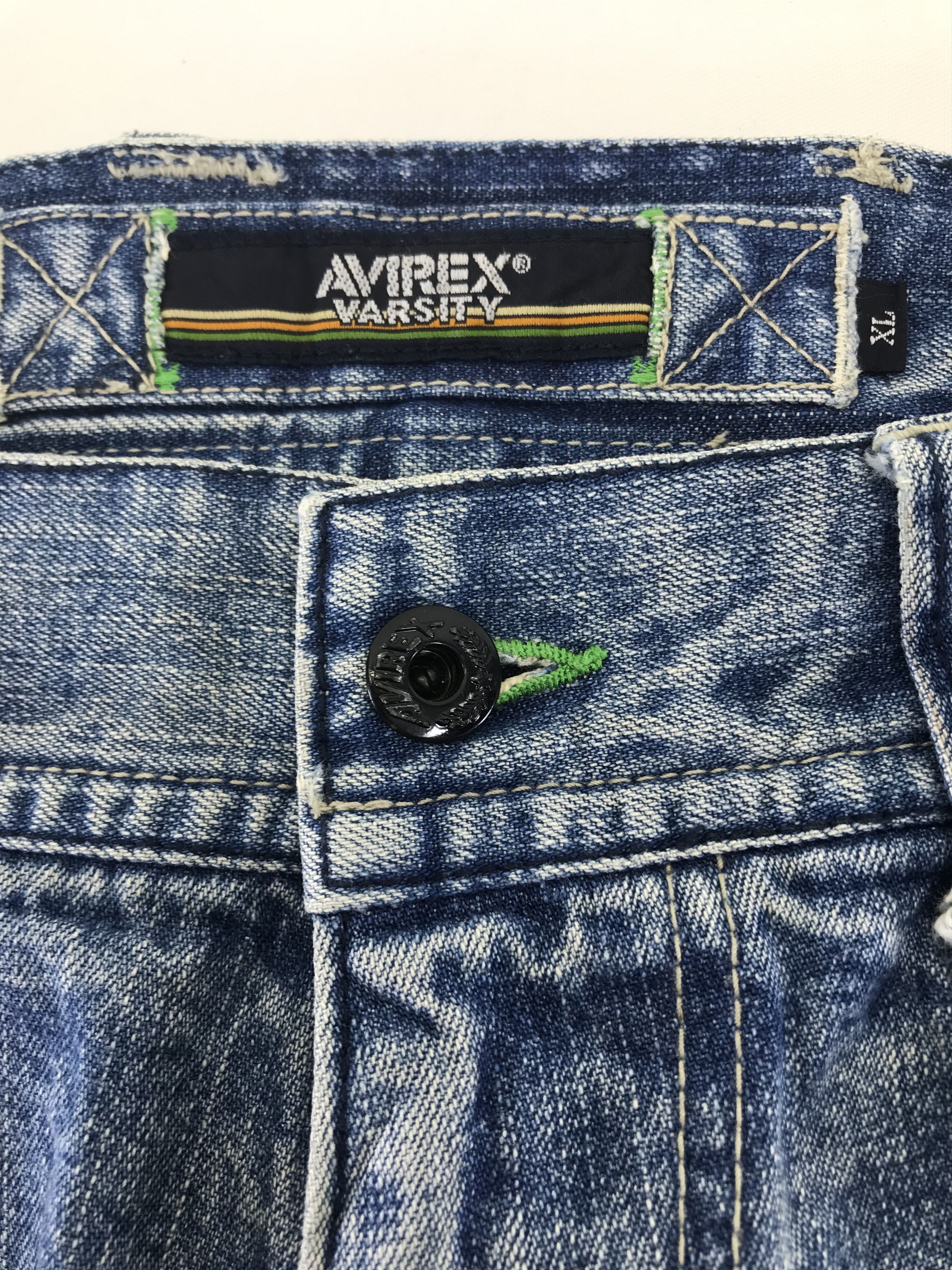 Avirex Vintage Avirex Blue Washed Baggy Jeans Size US 36 / EU 52 - 10 Thumbnail