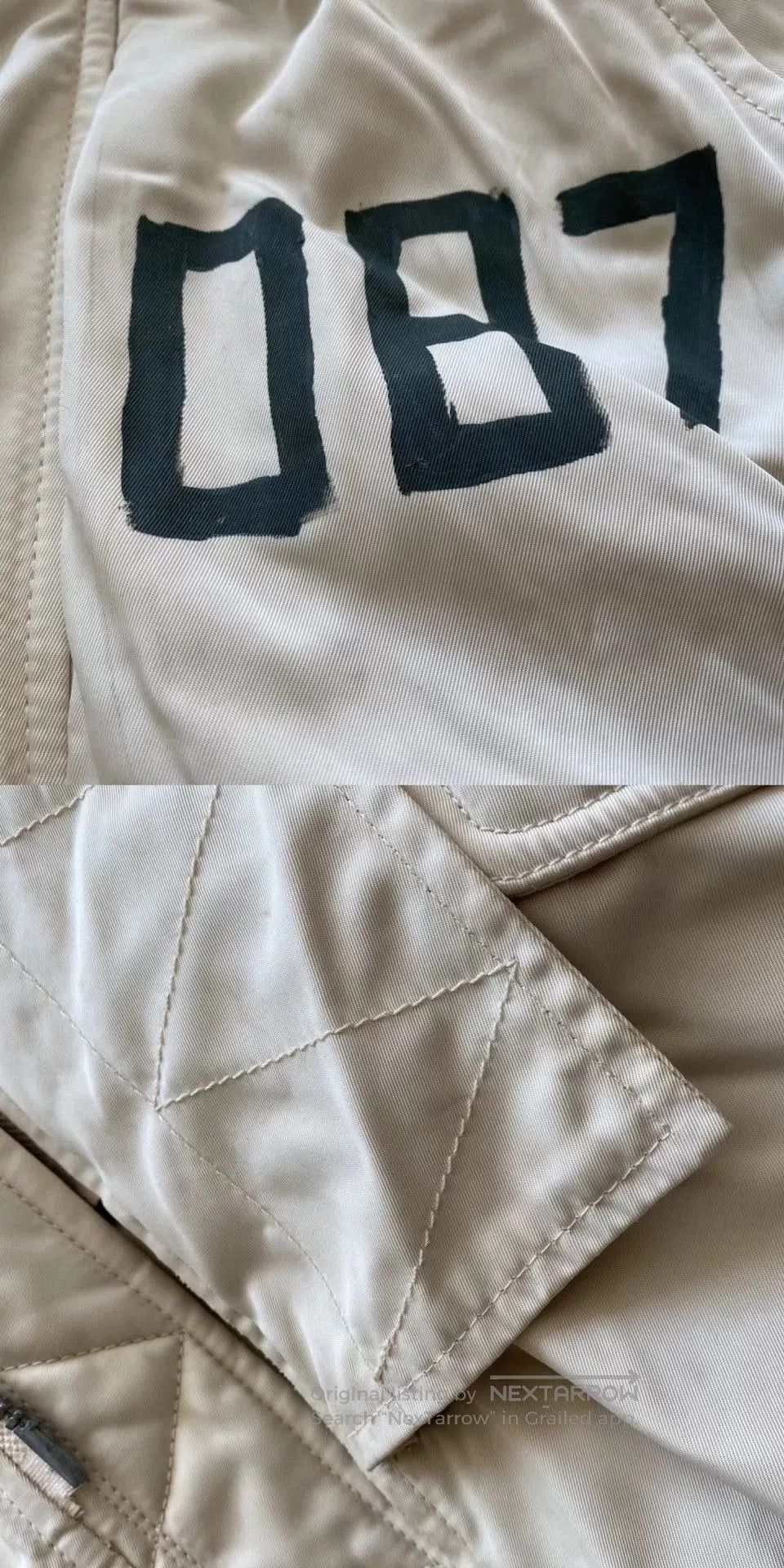 Visvim Visvim Beige N3B Down Jacket with Fur Hood. Size US M / EU 48-50 / 2 - 6 Thumbnail