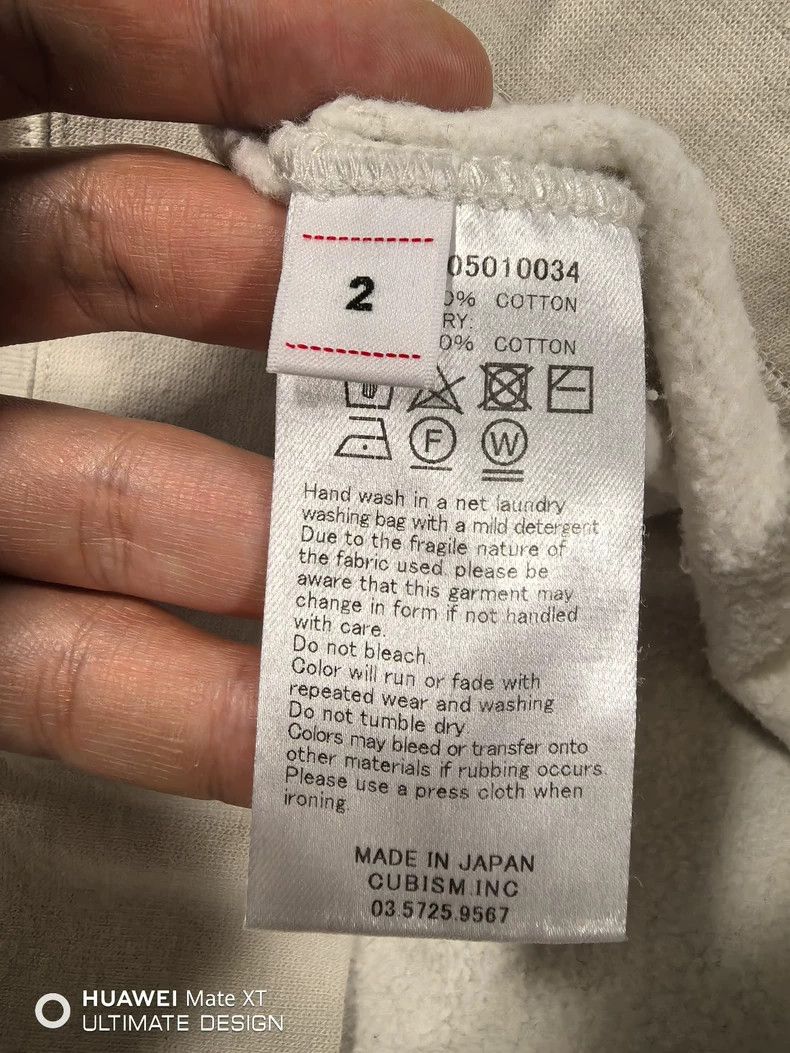 Visvim Visvim 19SS sweatshirt fabric short sleeves with herringbo Size US M / EU 48-50 / 2 - 5 Thumbnail