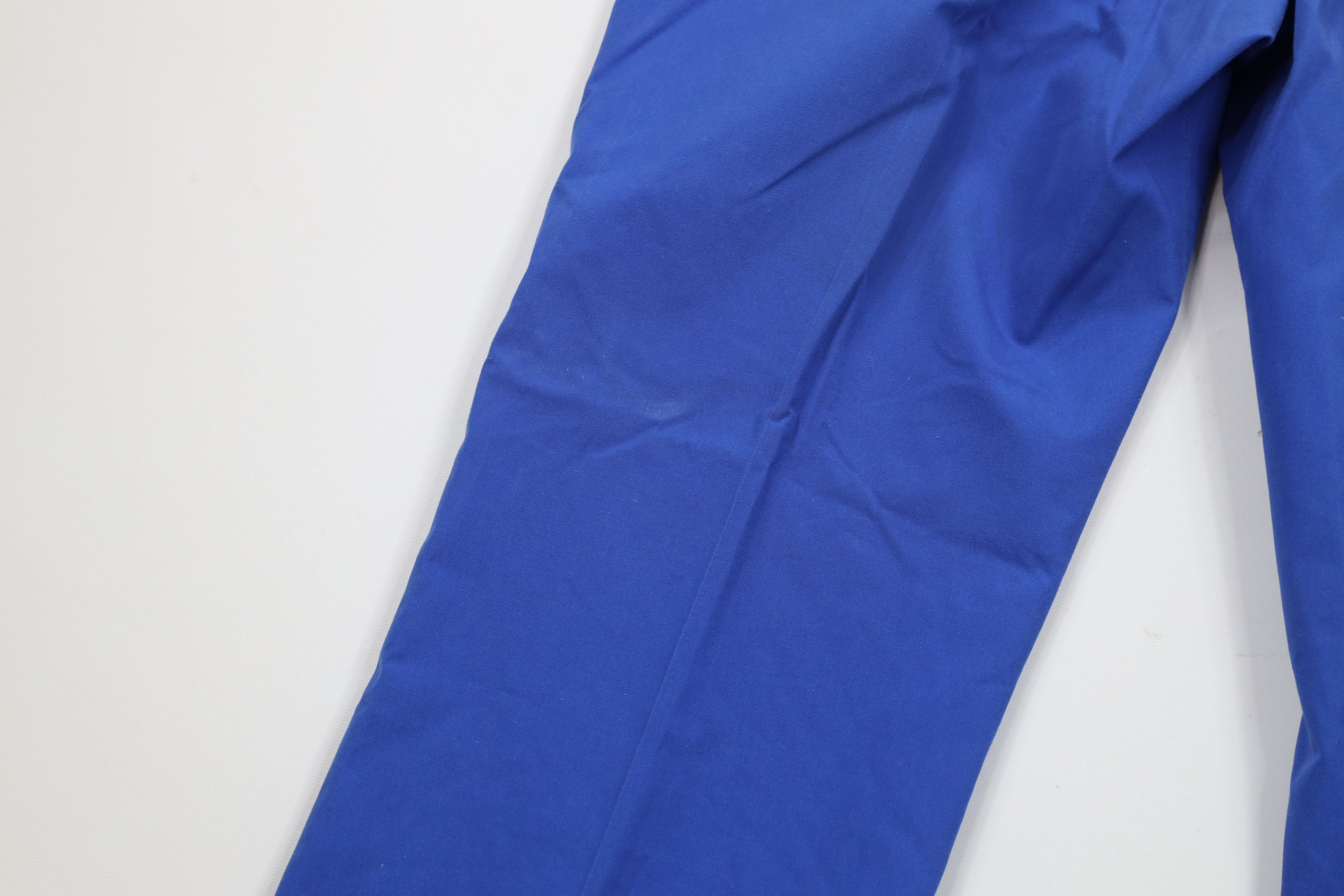Vintage Vintage 70s Streetwear Bell Bottoms Chino Pants Blue USA Size US 36 / EU 52 - 12 Thumbnail