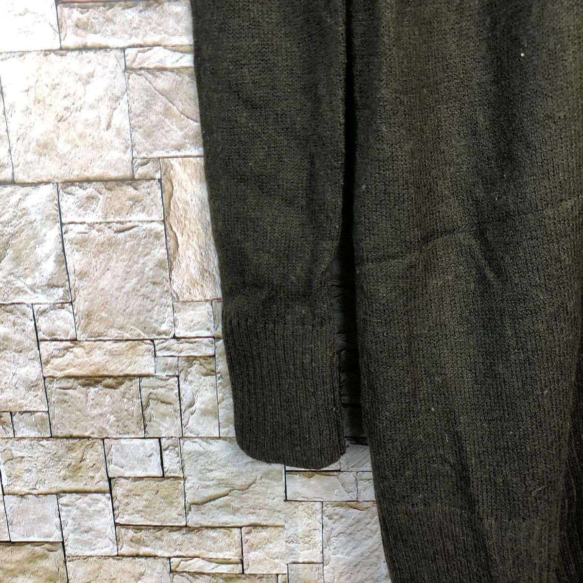 Homespun Knitwear × Uniqlo Uniqlo japan style Dark Green long Cardigan Knitwear #A656 Size M / US 6-8 / IT 42-44 - 7 Thumbnail