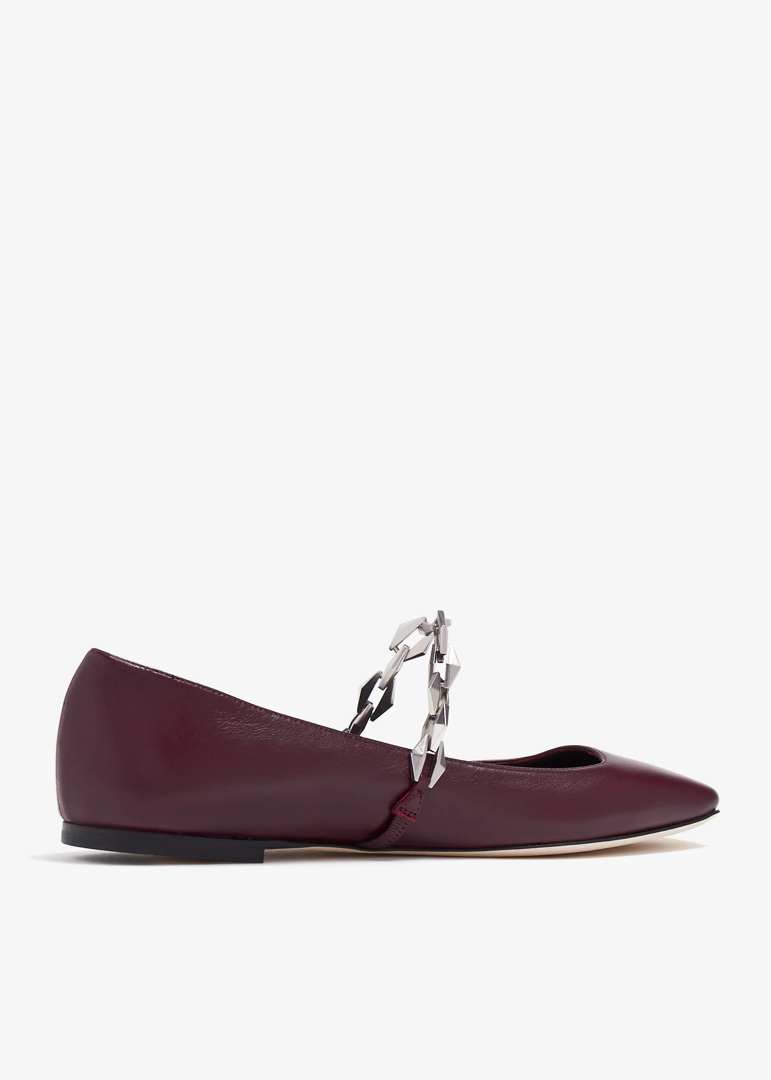 Jimmy Choo o1s22i1n1024 Diamond Tilda Ballet Flats in Purple Size US 11 / IT 41 - 4 Thumbnail