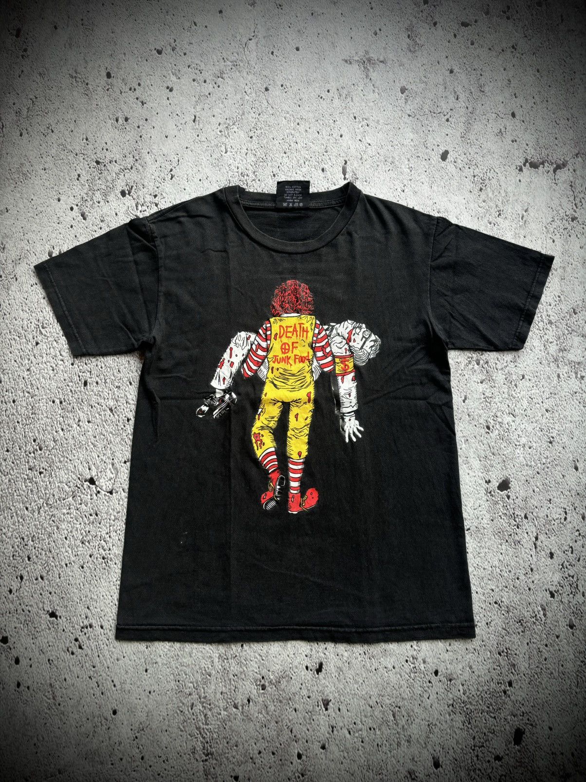 Band Tees Vintage Death of junk food Punk style Tshirt Size US M / EU 48-50 / 2 - 1 Thumbnail