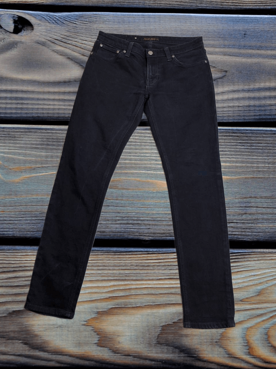Nudie Jeans Nudie Jeans Vintage Mens Tight Terry Denim Pants Jeans Size US 32 / EU 48 - 1 Thumbnail