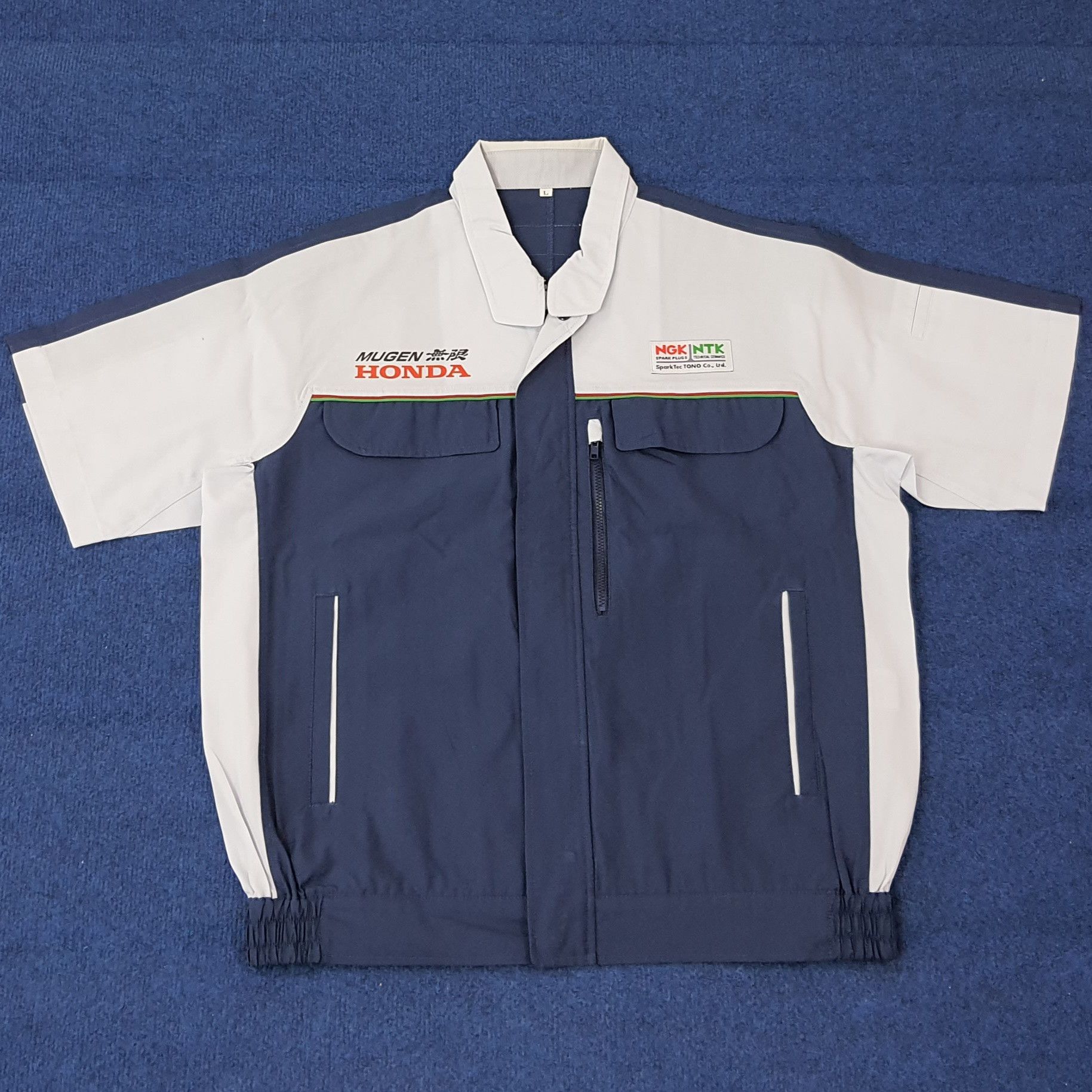 Honda Vintage HONDA Mugen Motorsports Custom Logo Jacket C259N74 Size US L / EU 52-54 / 3 - 3 Thumbnail