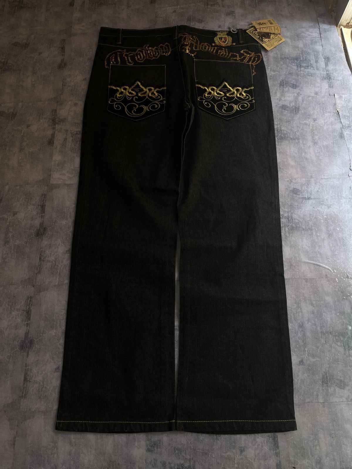 Vintage Crown Holder denim jeans Size US 38 / EU 54 - 2 Thumbnail