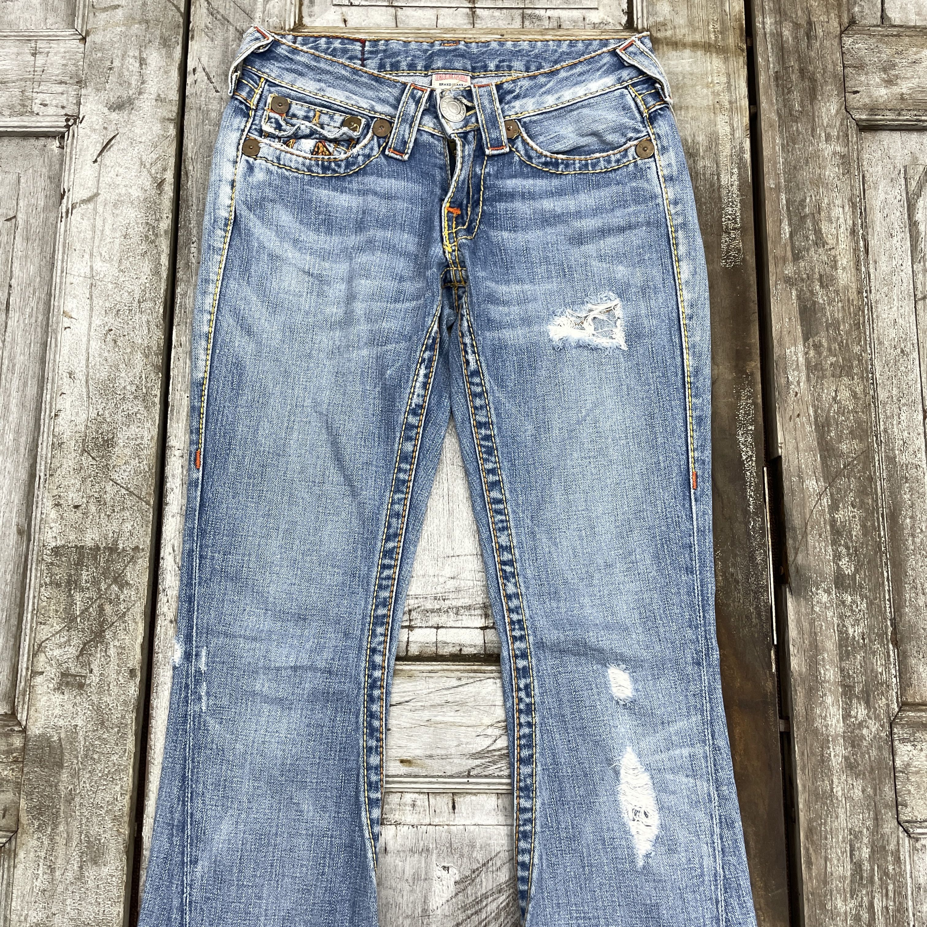 Designer × True Religion Vintage True Religion Bootcut Jeans-wc309 Size 28" / US 6 / IT 42 - 4 Thumbnail