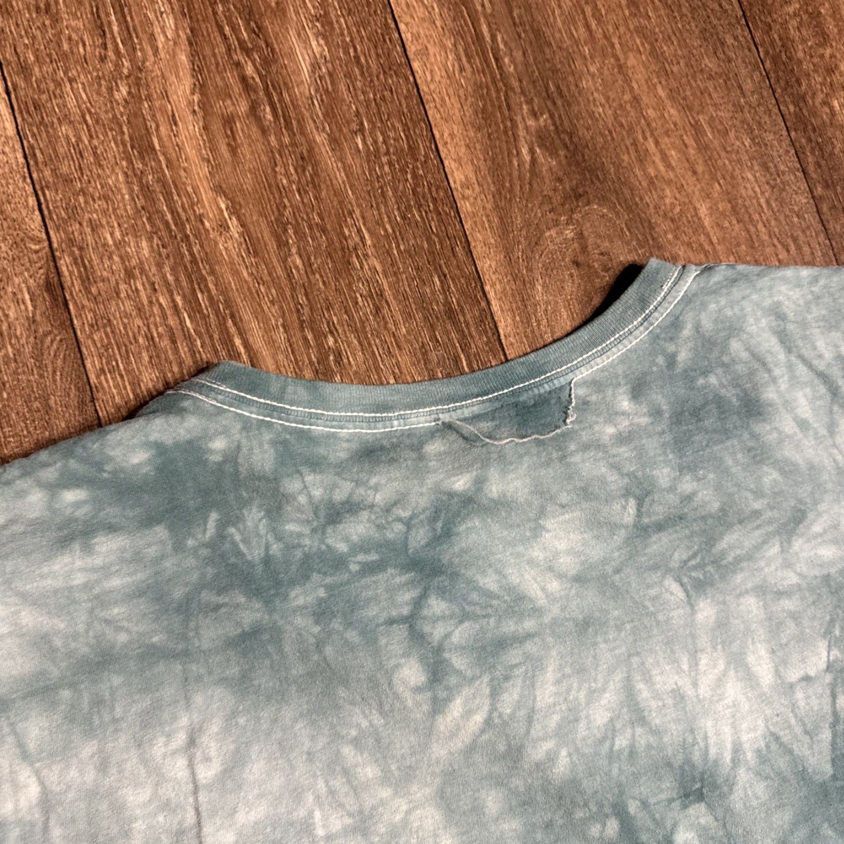 Vintage VINTAGE Howling Wolves Wolf Moon Tie Dye T-Shirt XL Unisex Adults Blue Nature 2007 XL Size US XL / EU 56 / 4 - 7 Thumbnail
