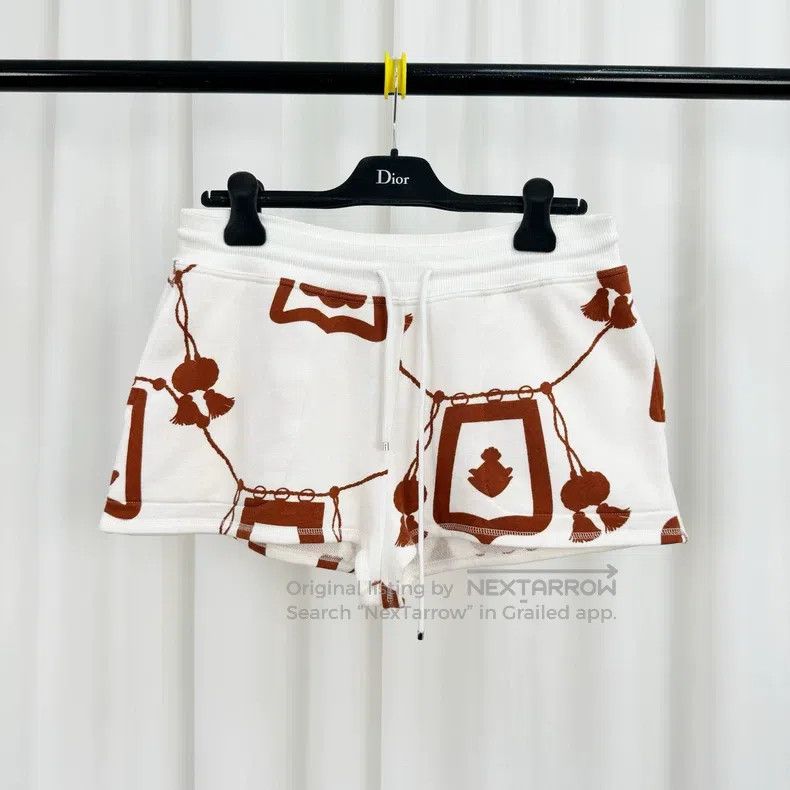 Hermes Hermes Lantern Print Drawstring Shorts Size 25" / US 0 / IT 36 - 1 Thumbnail
