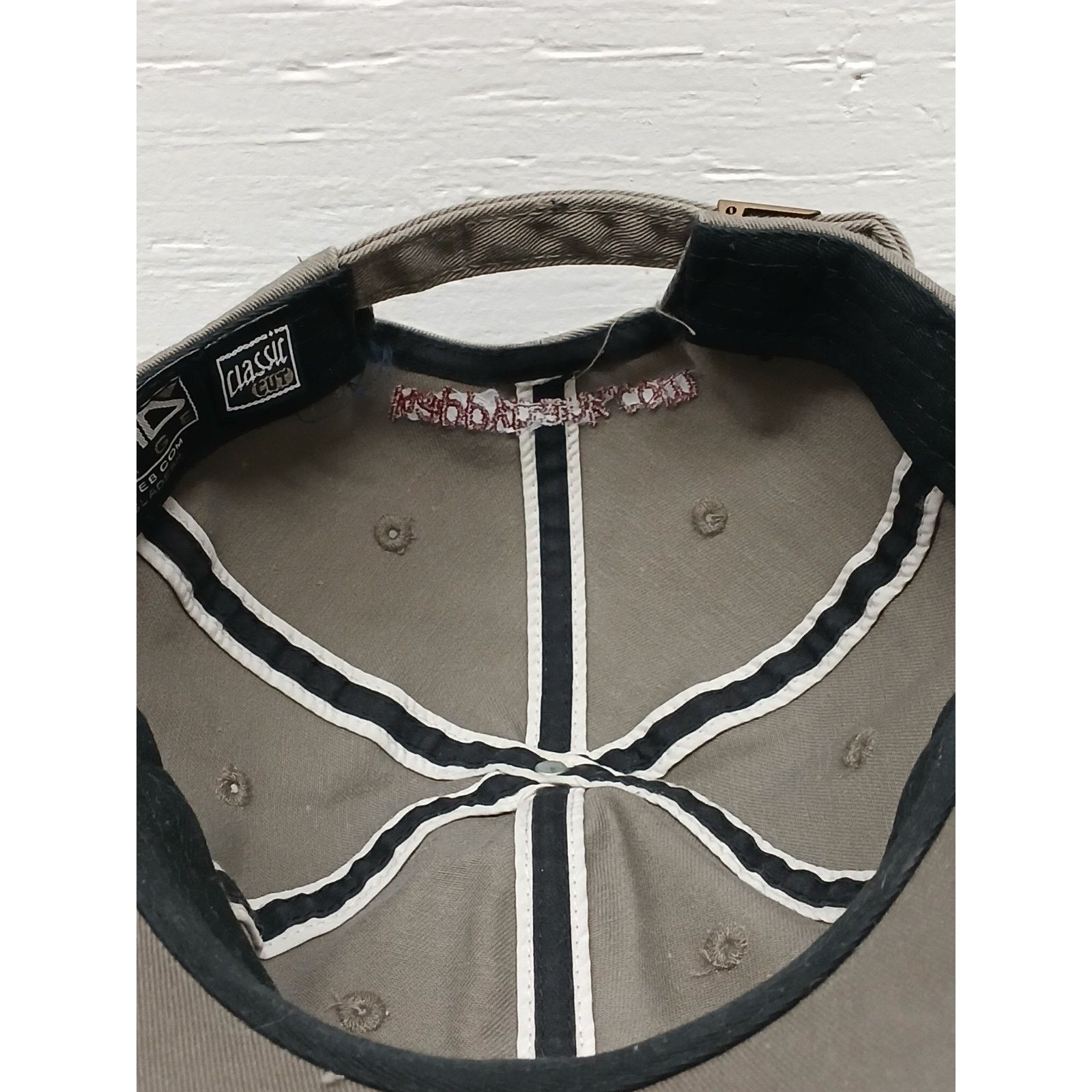 Other Ahead (OSFM) Gray Adjustable Strap Cap Size ONE SIZE - 9 Thumbnail