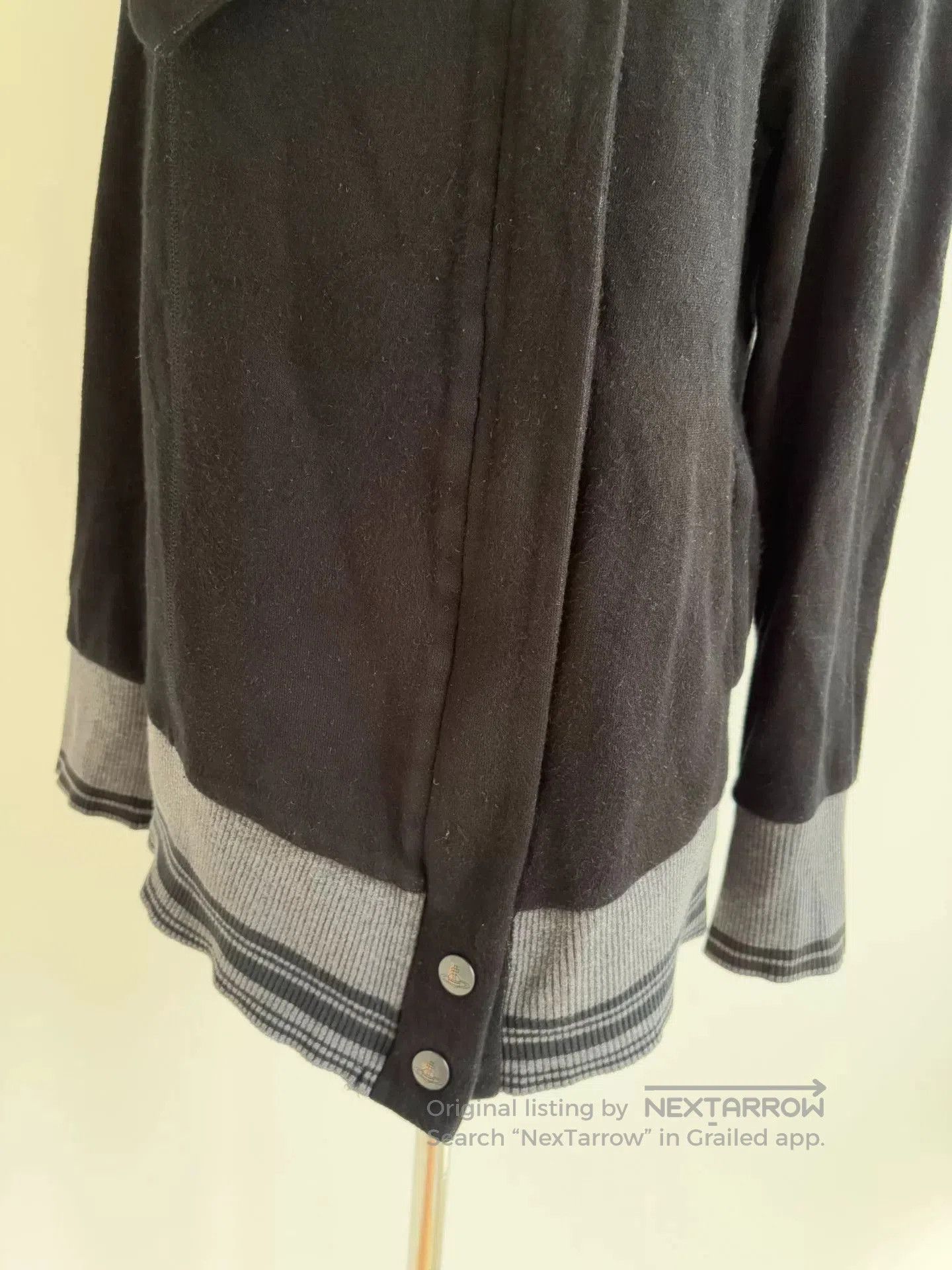 Vivienne Westwood vivienne westwood black gray sweatshirt jacket. Size M / US 6-8 / IT 42-44 - 6 Thumbnail