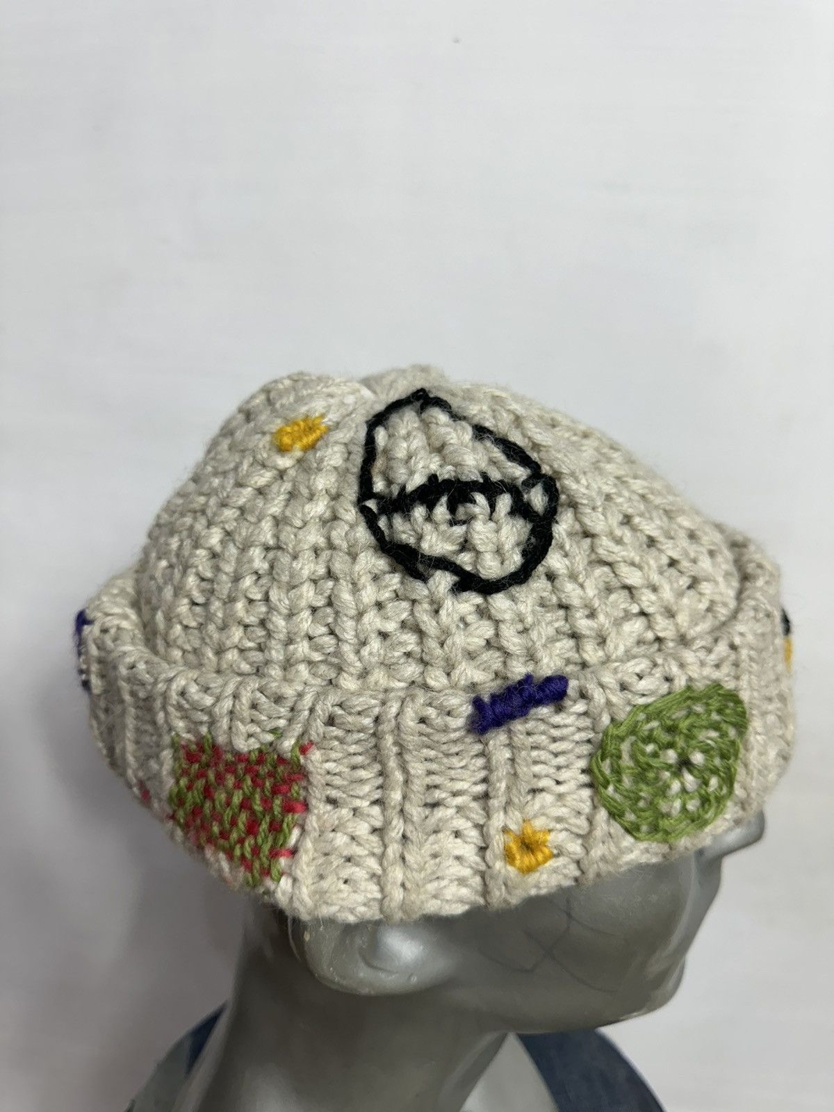 Handmade Custom Made Nice Design Art Knitted Spider Beanie Hats Size ONE SIZE - 7 Thumbnail