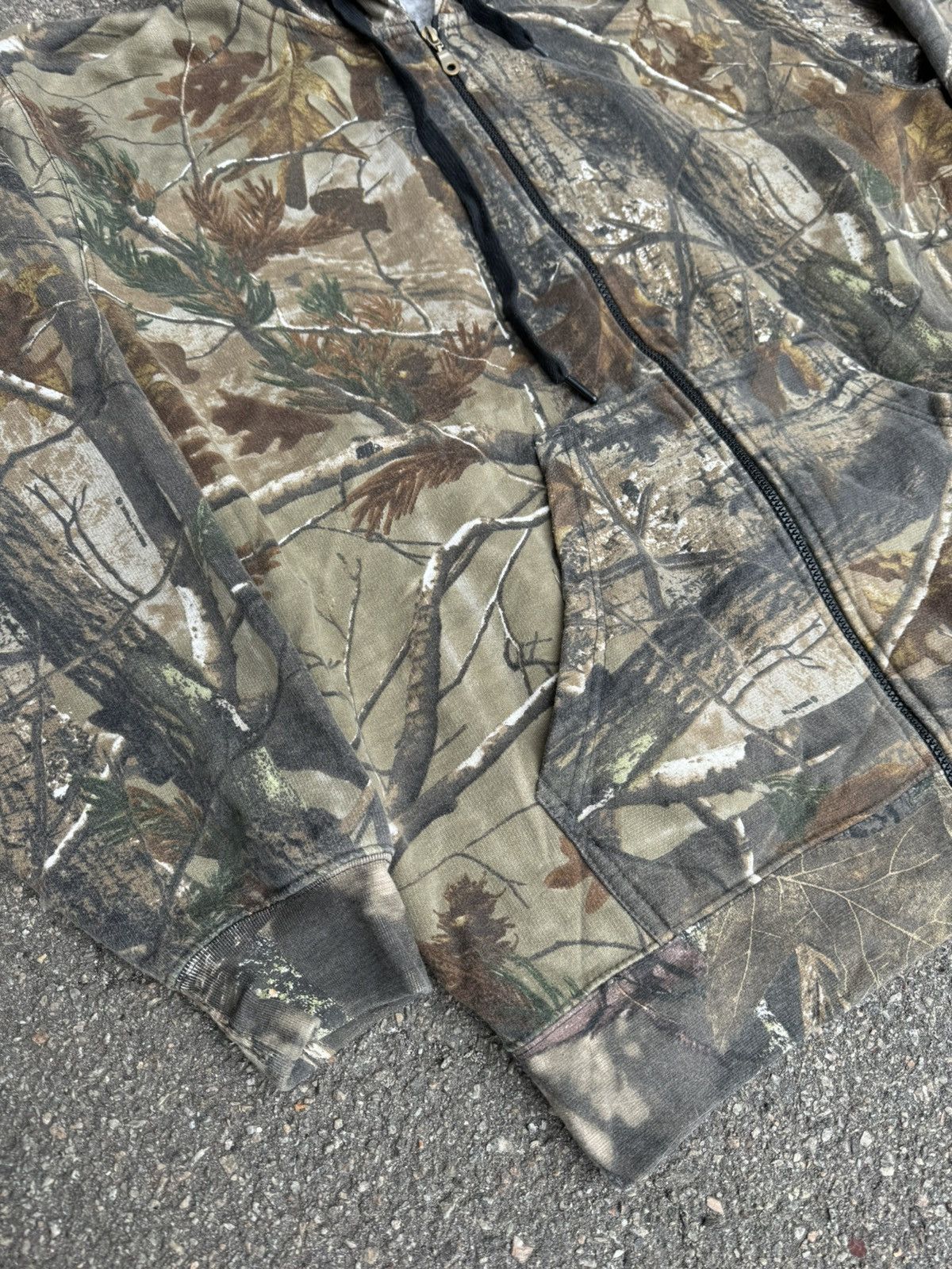 Realtree × Vintage Vintage Camo Zip Hoodie Realtree Y2K Camouflage Size US XXL / EU 58 / 5 - 6 Thumbnail