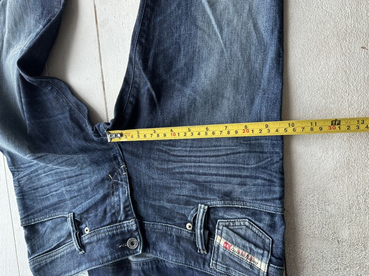 Diesel 🚨Gothic Diesel Regular Slim relax Flared Jeans Womens Size 31" - 17 Thumbnail