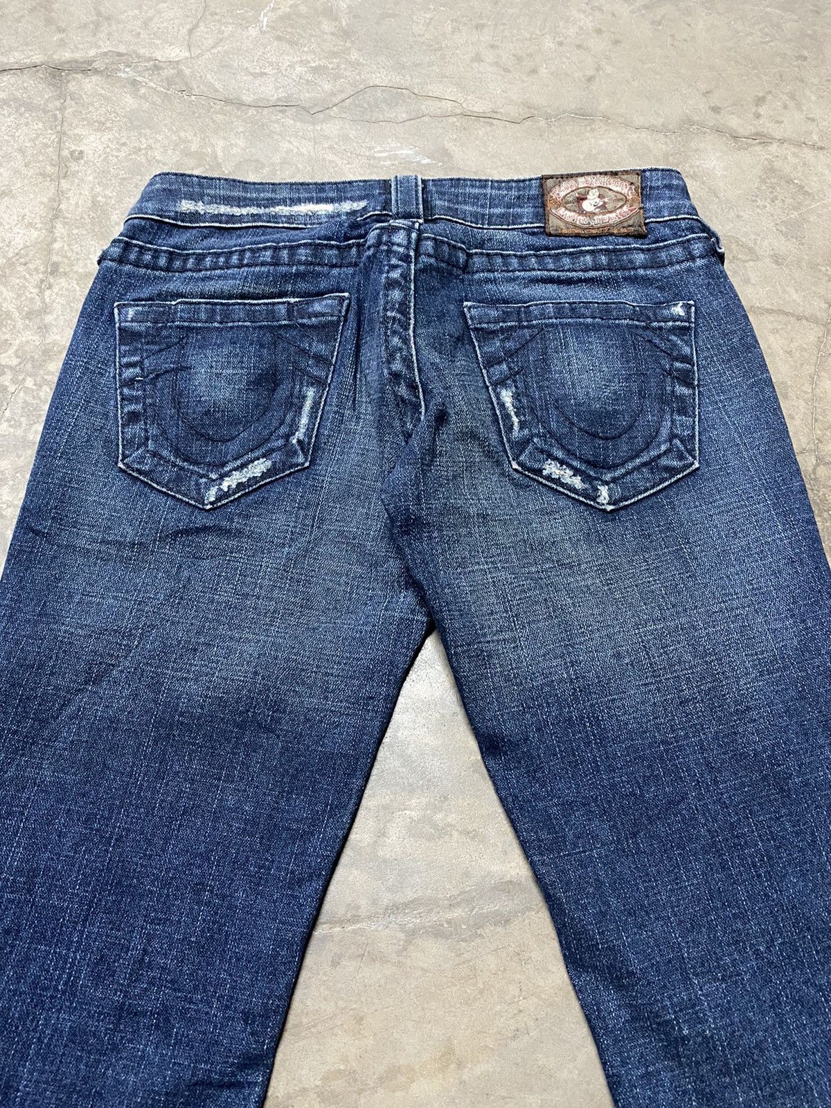 True Religion Flare Jeans True Religion Distressed Size 27" / US 4 / IT 40 - 11 Thumbnail